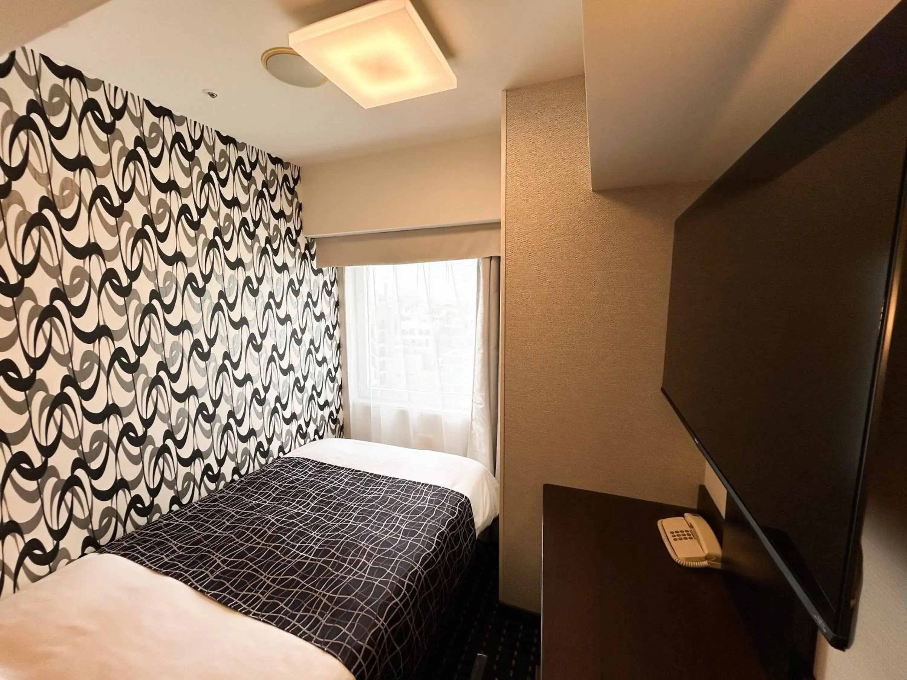 Photo of the whole room, Bed in APA Hotel Naha Matsuyama Photo of the whole room, Bed in APA Hotel Naha Matsuyama