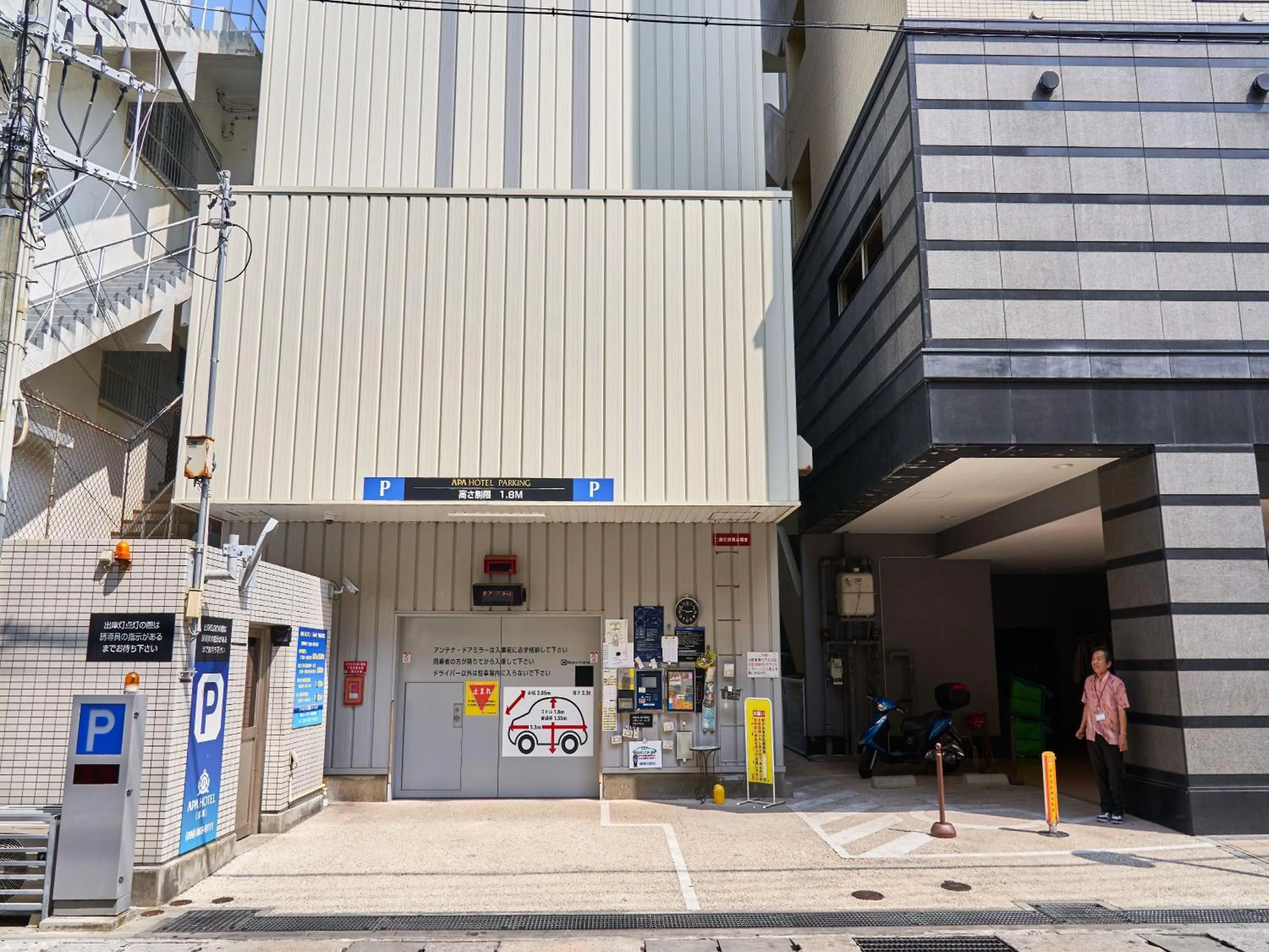 Property building in APA Hotel Naha Matsuyama