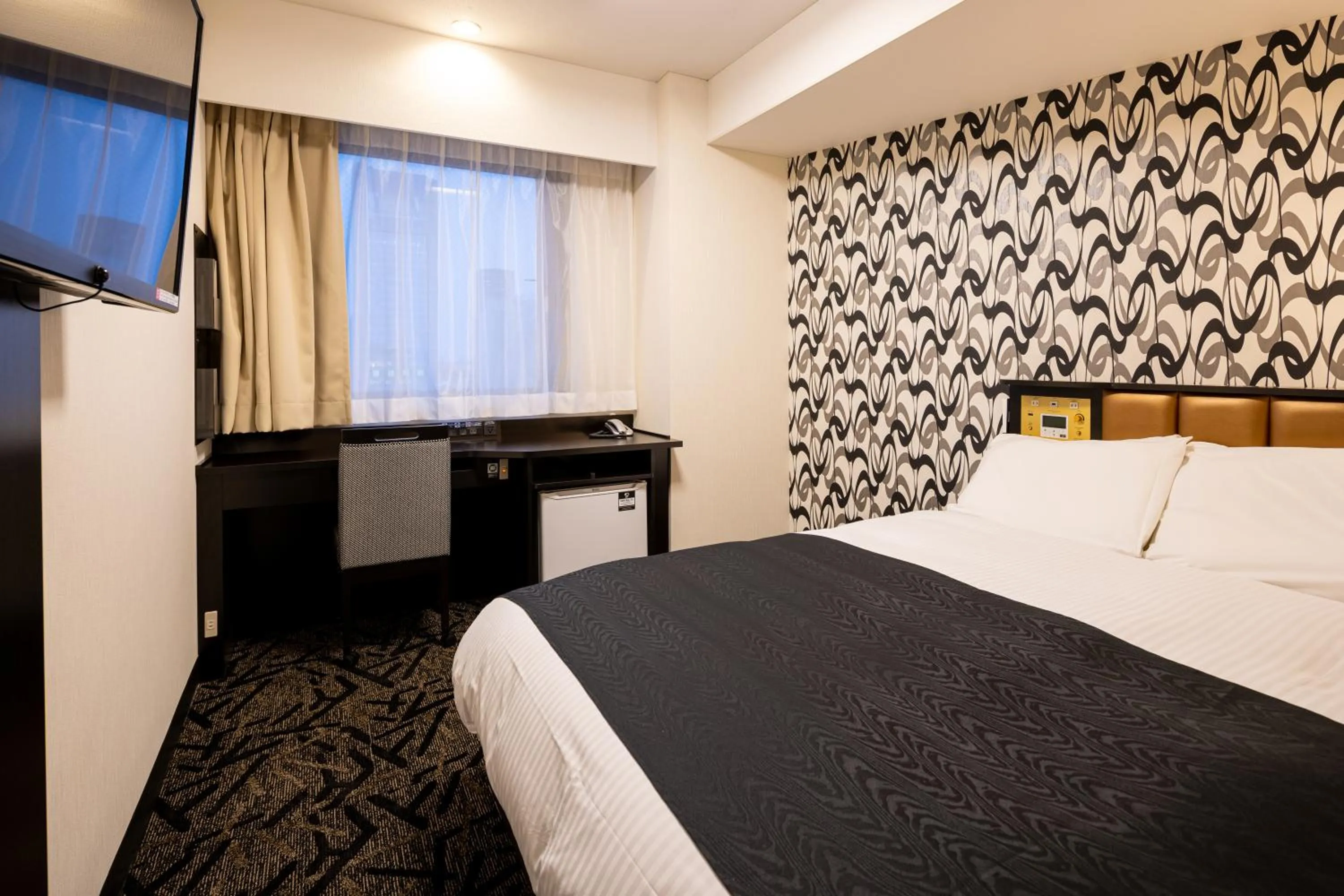 Photo of the whole room, Bed in APA Hotel Koriyama Ekimae