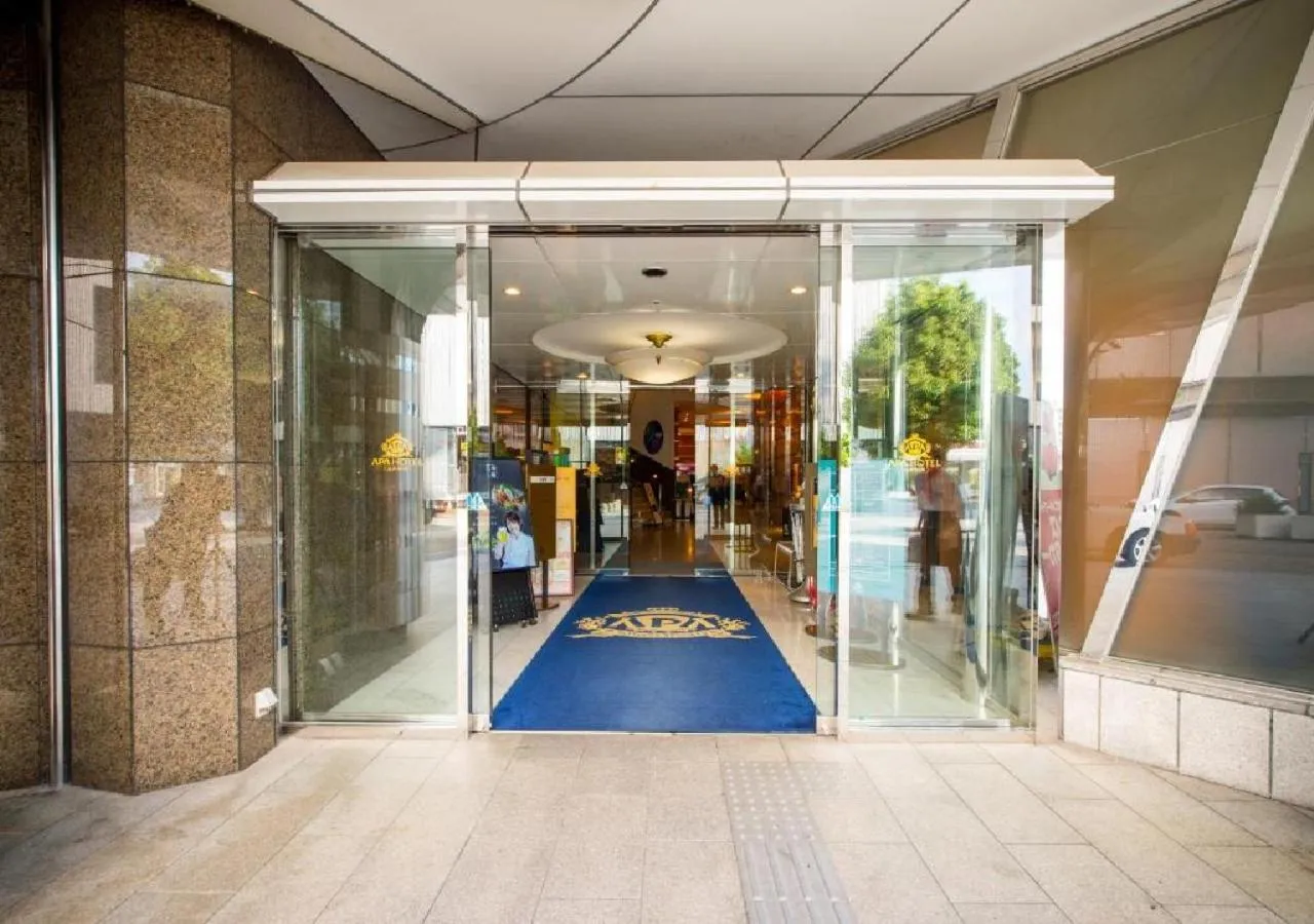Facade/entrance in APA Hotel Kanazawa Ekimae