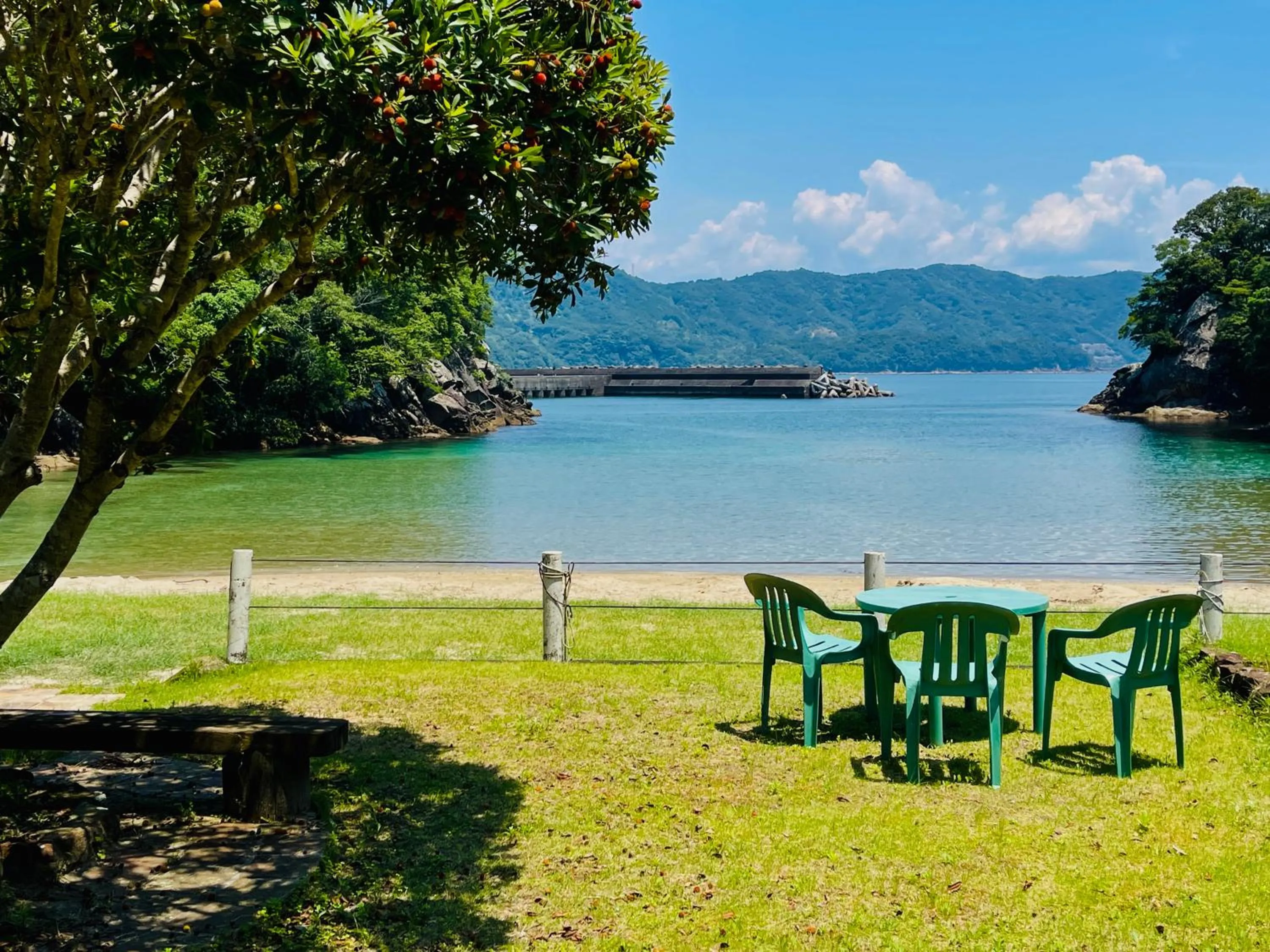 Sea view in Pension Shishikui