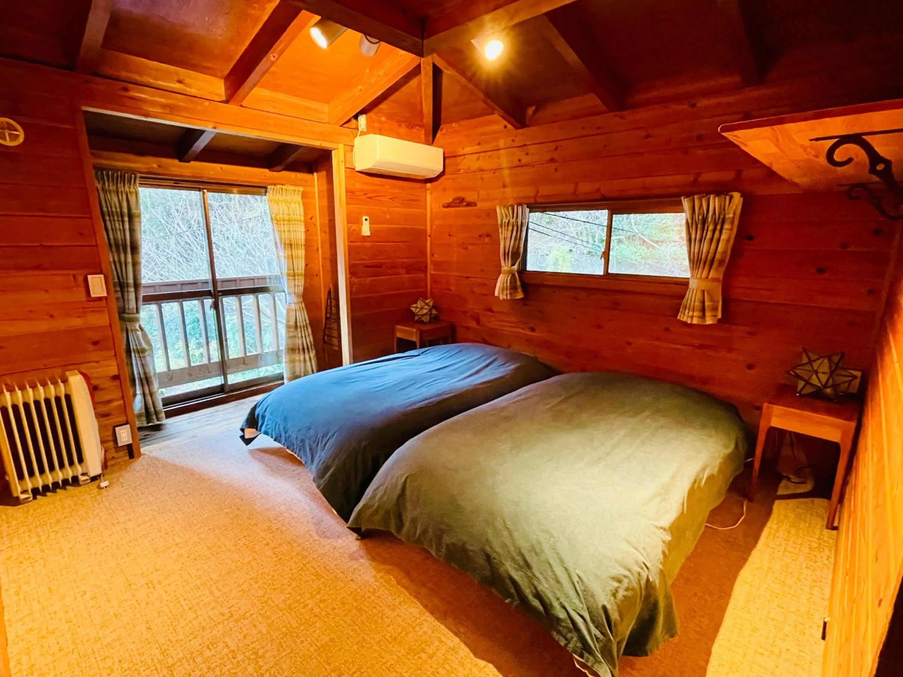 Bed in Pension Shishikui