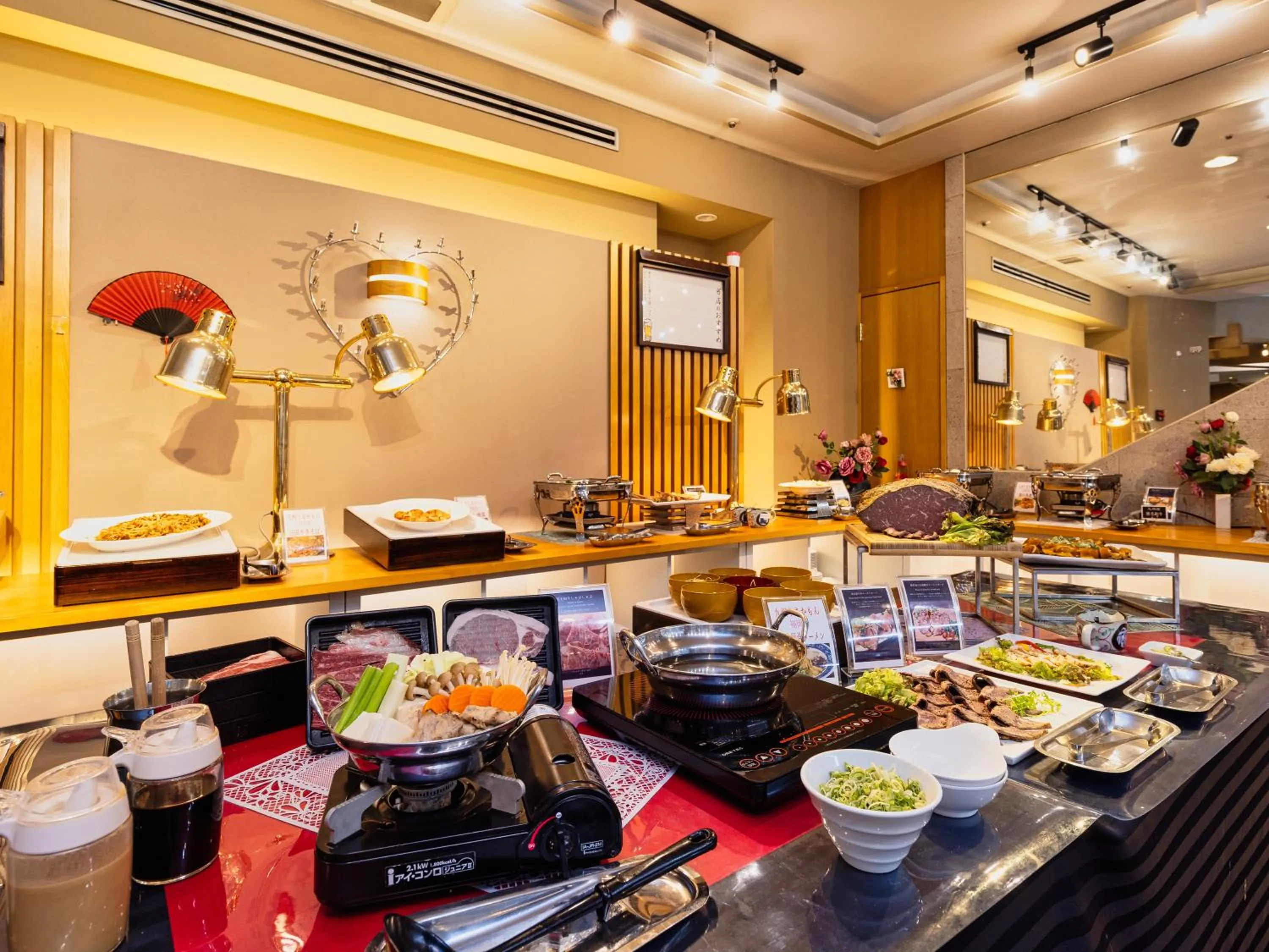 Buffet breakfast in APA Hotel Fukuoka Watanabedori Ekimae EXCELLENT