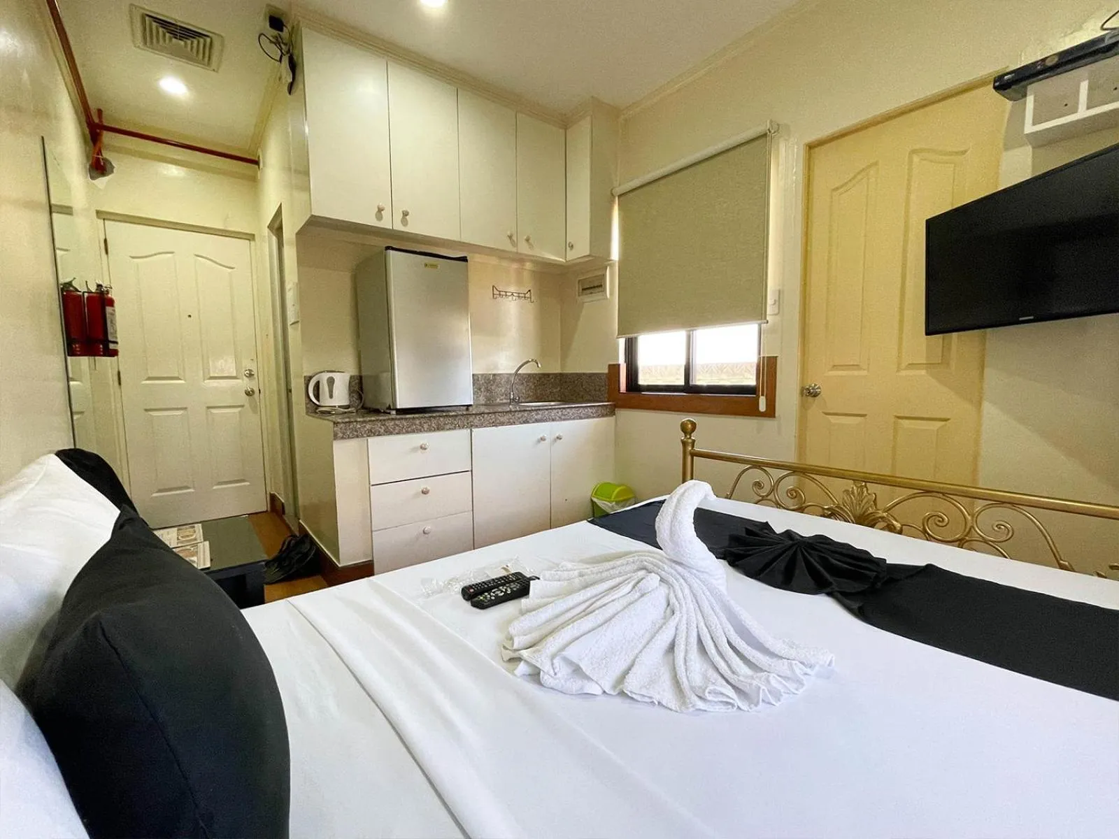 Bed in Chanel Paris Hotel powered by Cocotel