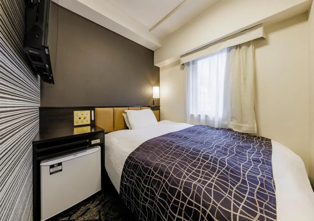 Bed in APA Hotel Hakata Ekimae 4 chome Bed in APA Hotel Hakata Ekimae 4 chome