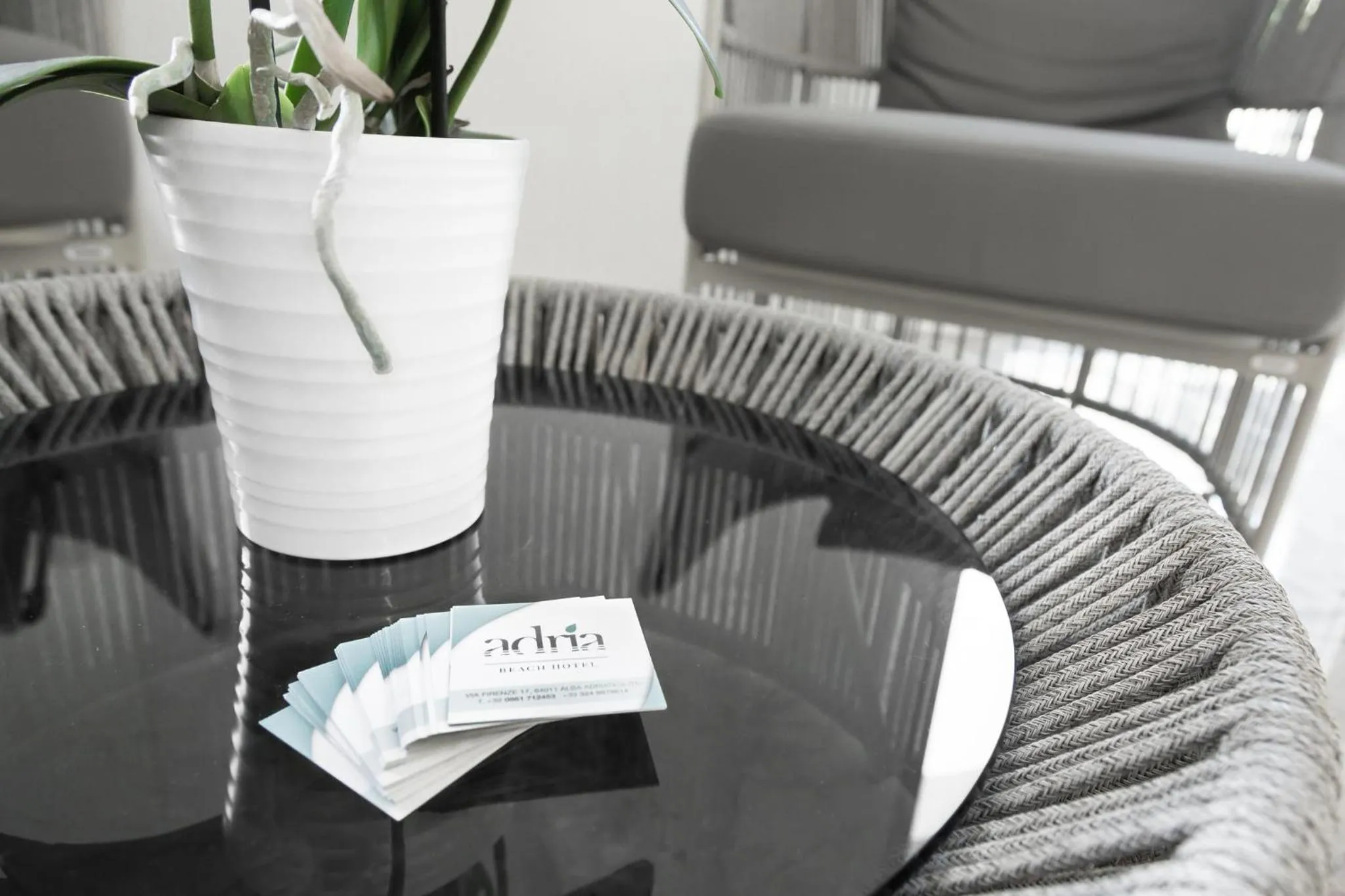 Decorative detail in Adria Beach Hotel