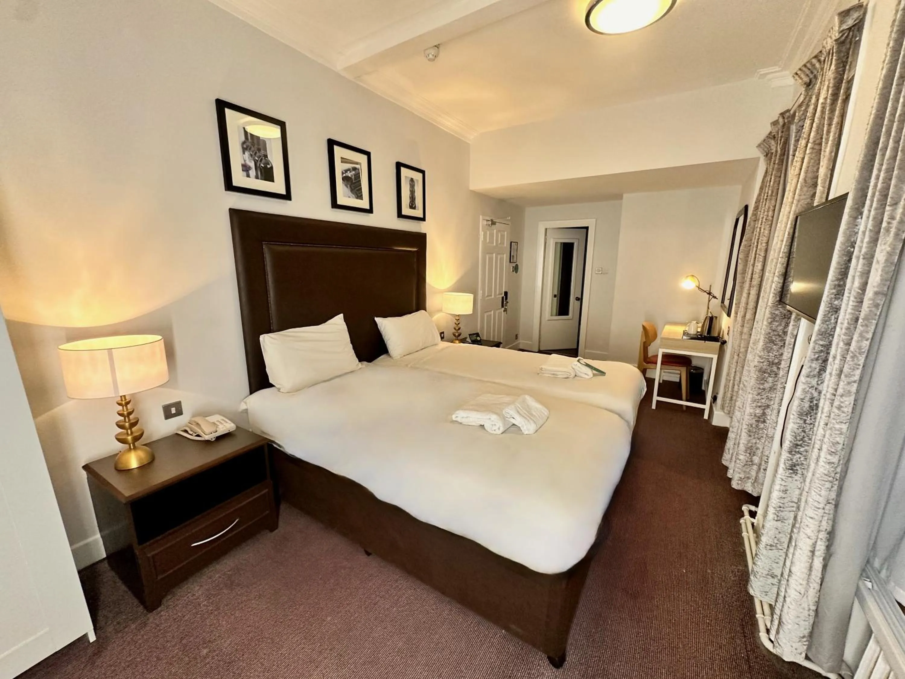 Bedroom, Bed in Carlisle Station Hotel, Sure Hotel Collection by BW