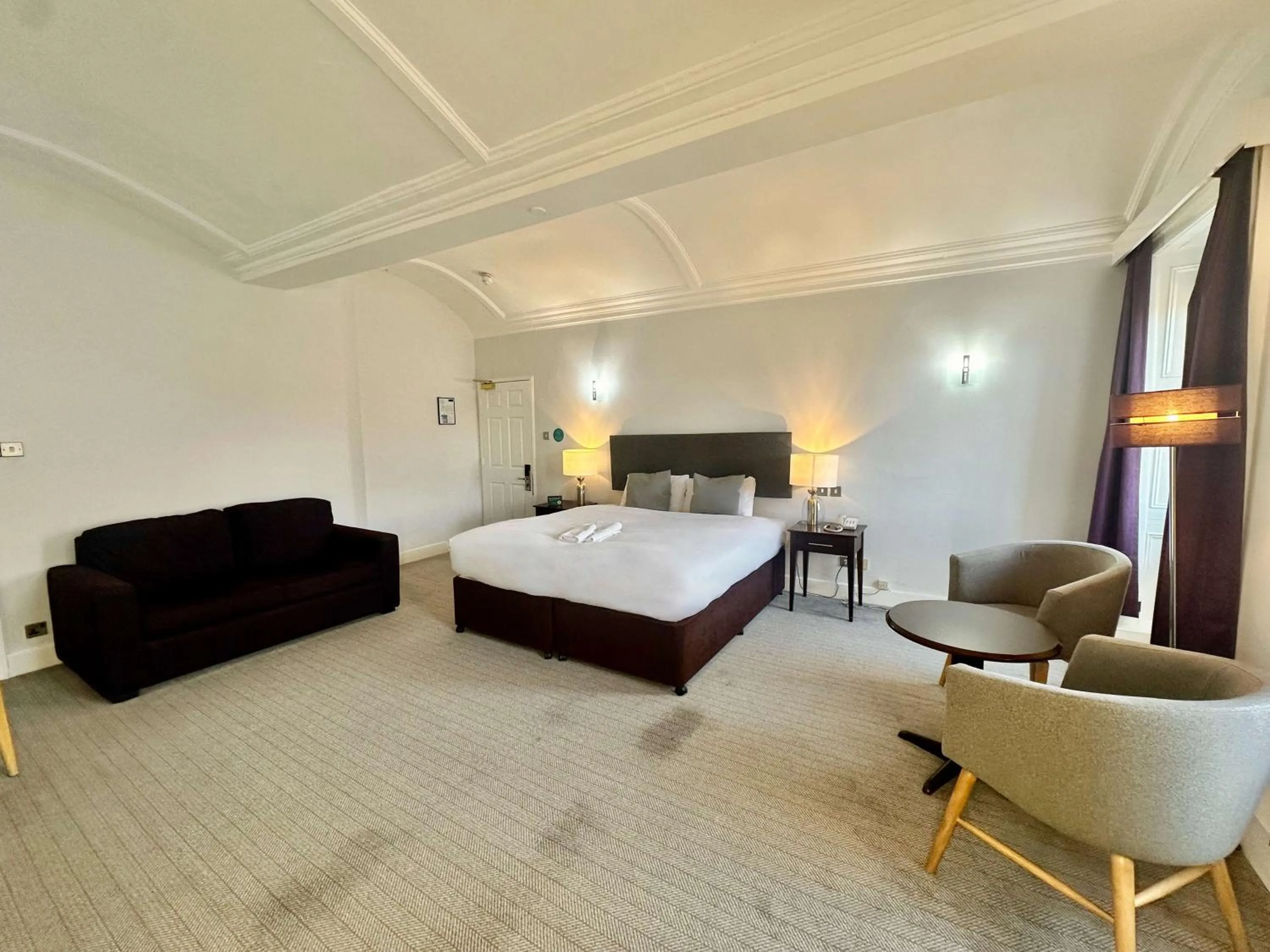 Photo of the whole room, Bed in Carlisle Station Hotel, Sure Hotel Collection by BW