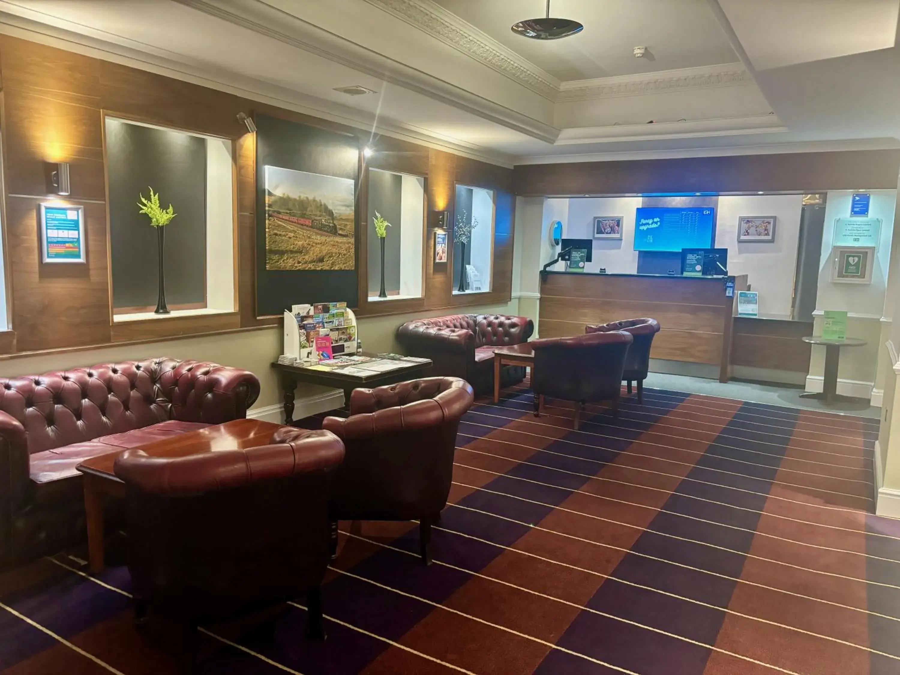 Lobby or reception in Carlisle Station Hotel, Sure Hotel Collection by BW Lobby or reception in Carlisle Station Hotel, Sure Hotel Collection by BW