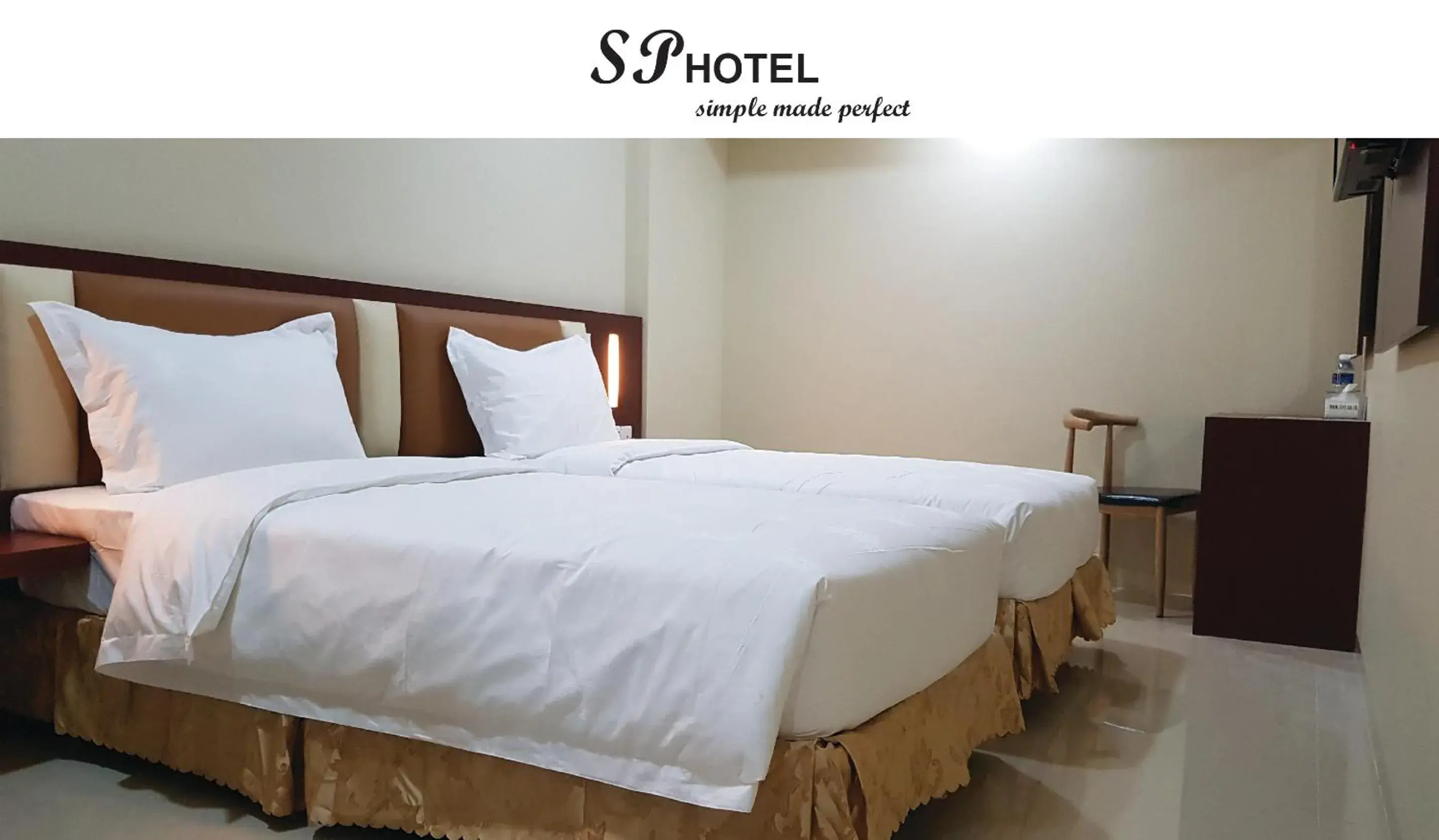 Bed in SP hotel Bed in SP hotel