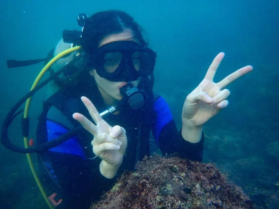 Diving in Dusit Thani Shuangyue Bay Resort Huizhou