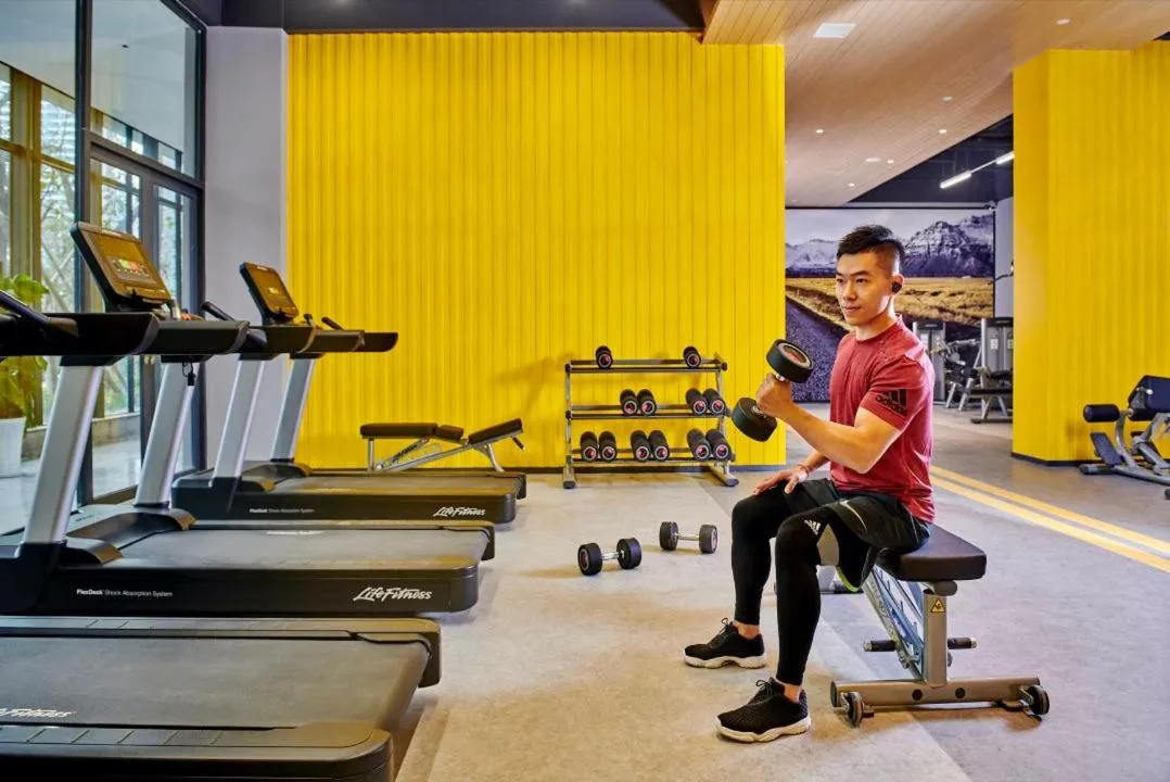 Fitness centre/facilities in Dusit Thani Shuangyue Bay Resort Huizhou