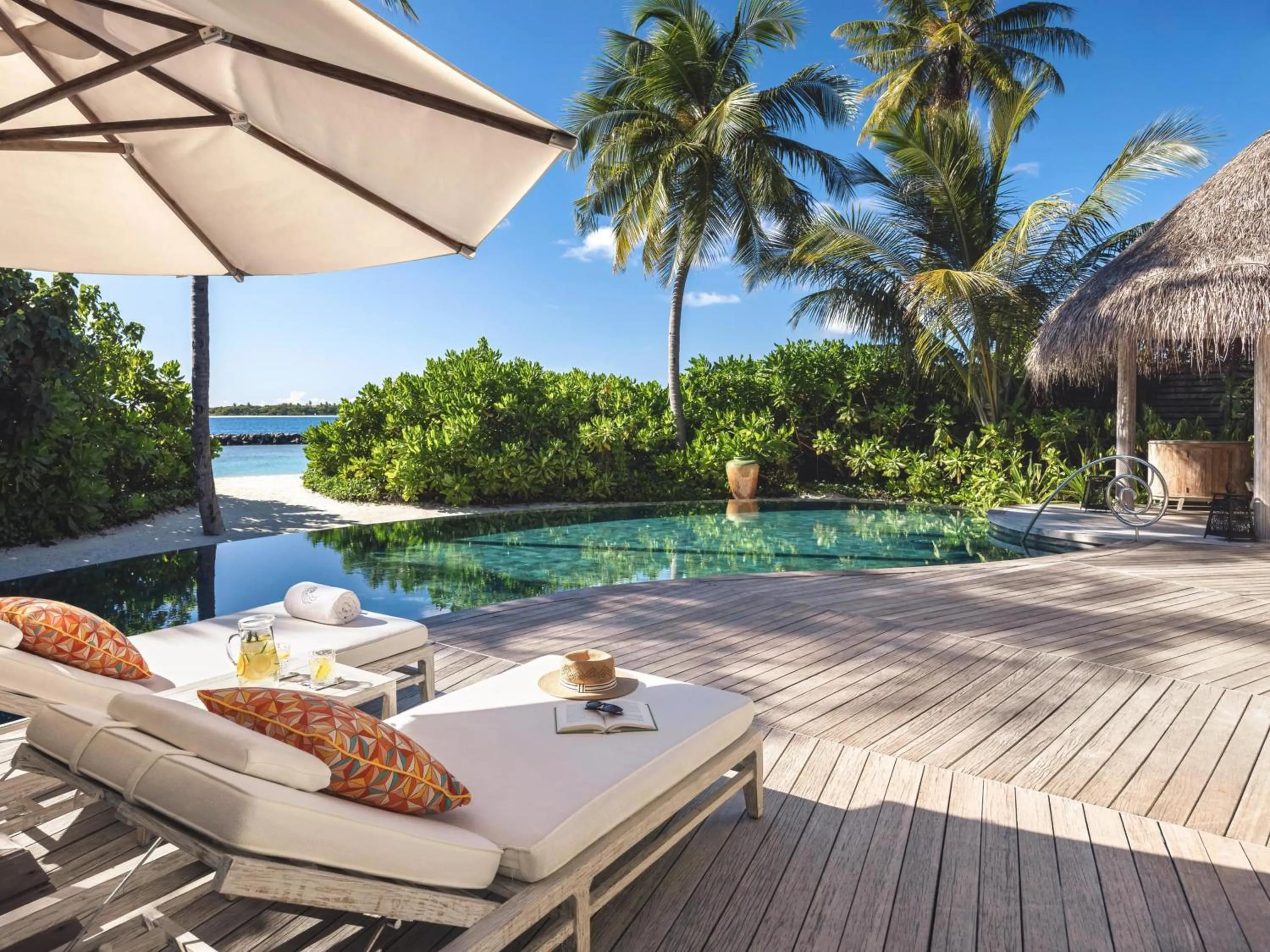 Swimming pool in The Nautilus Maldives
