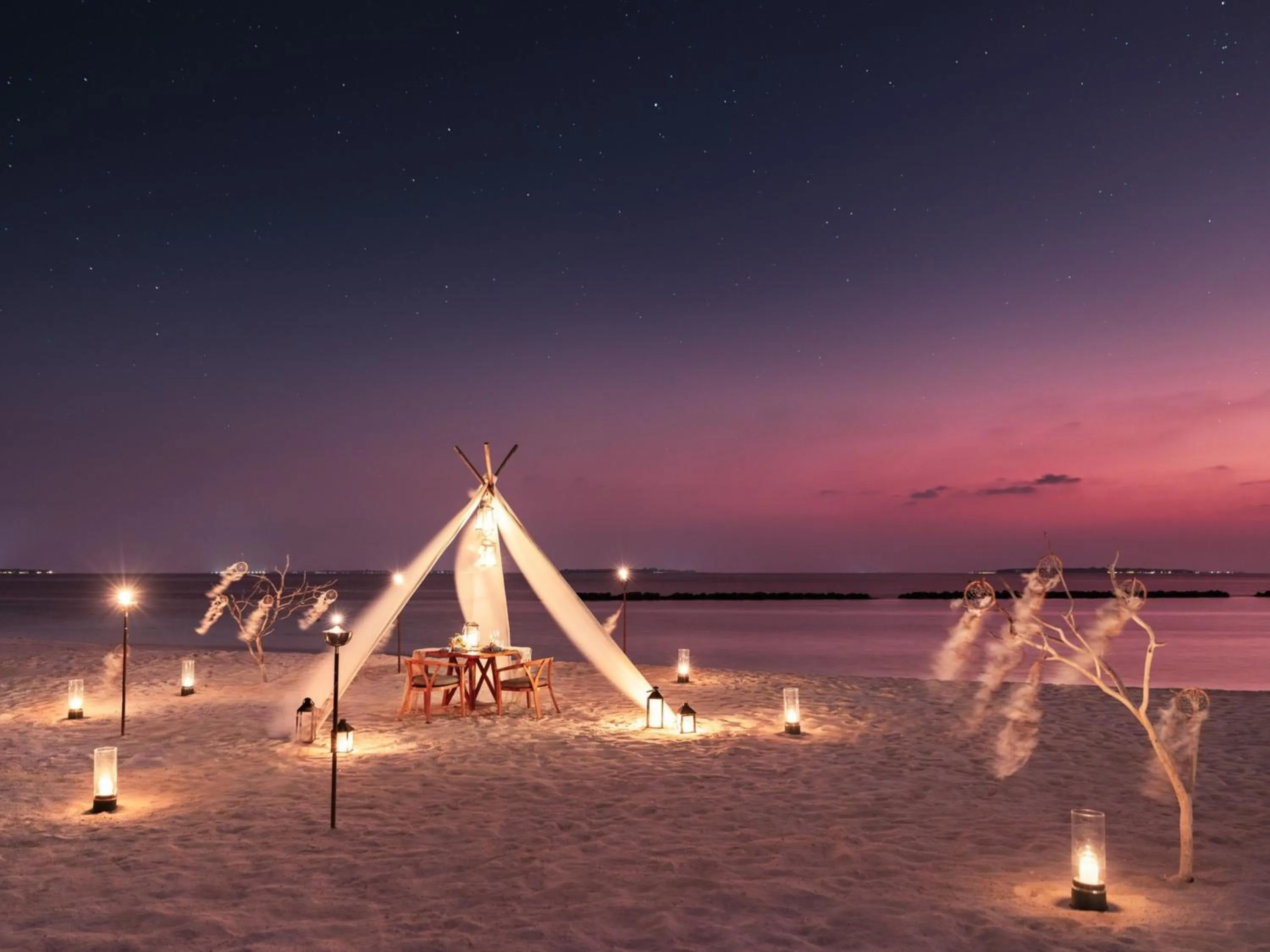 Dinner in The Nautilus Maldives