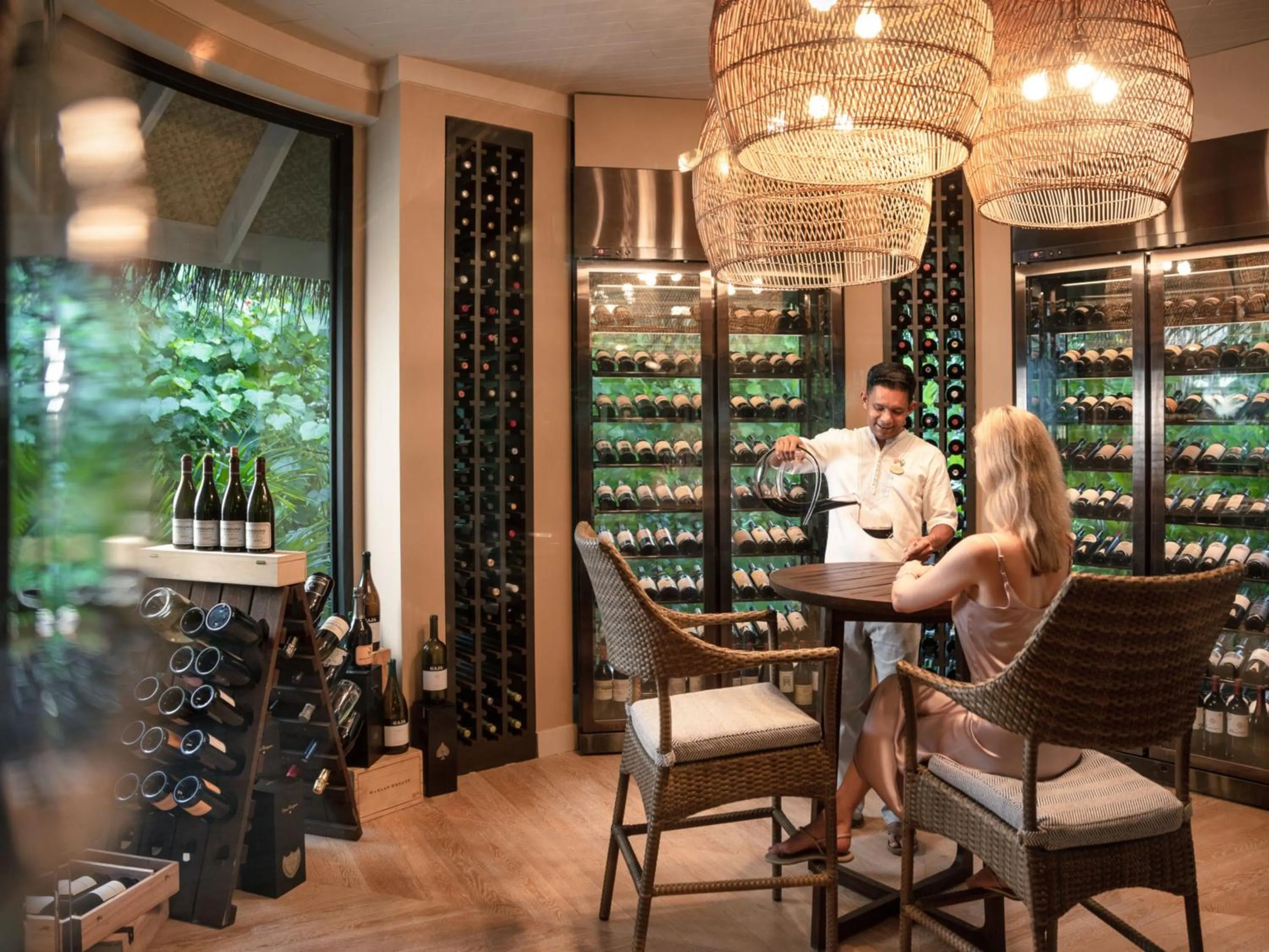 Lounge or bar in The Nautilus Maldives