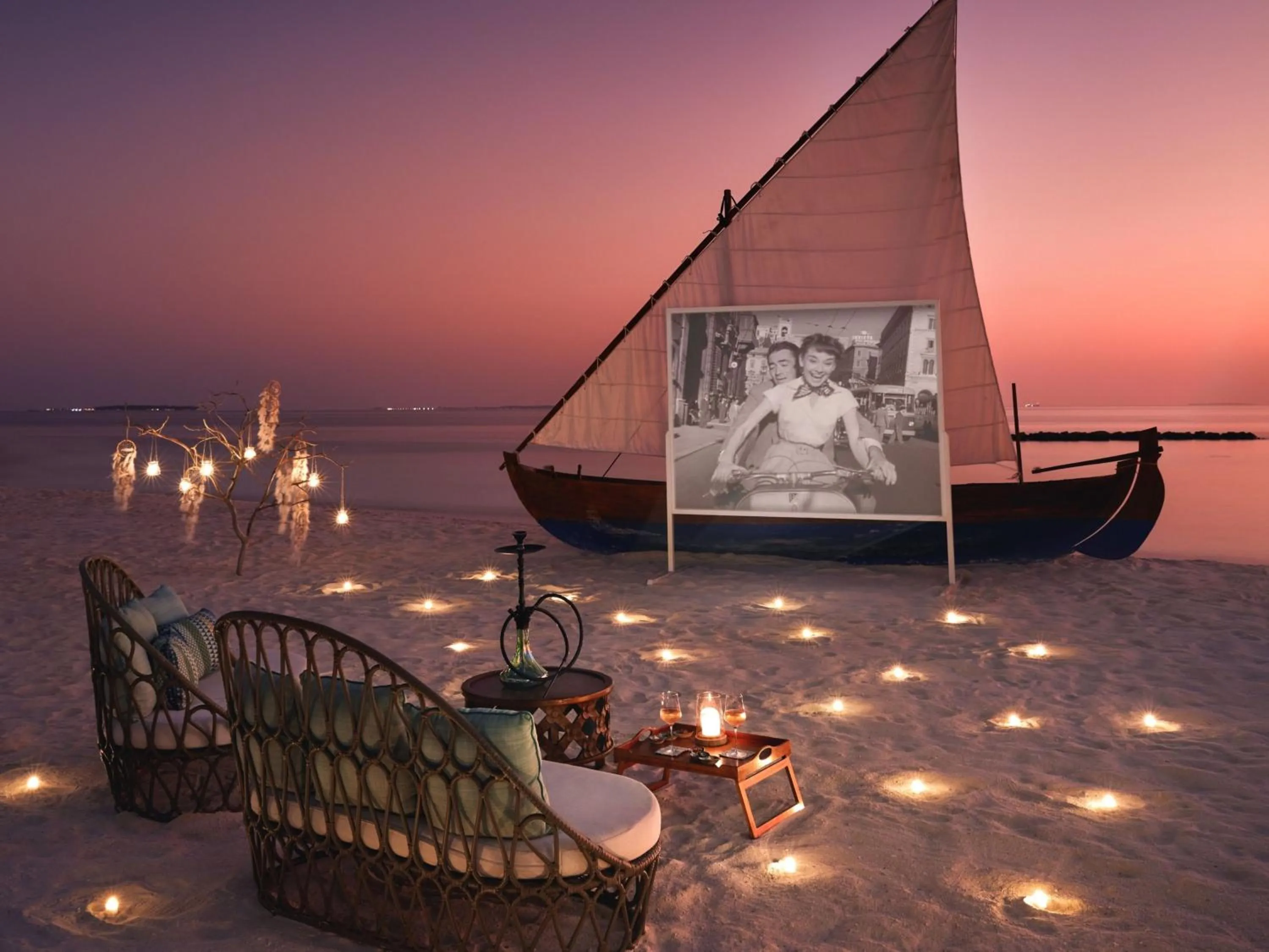 Evening entertainment in The Nautilus Maldives