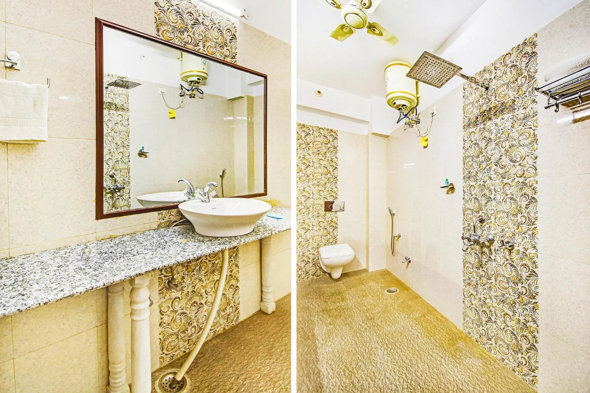 Toilet in FabHotel Shree Villas