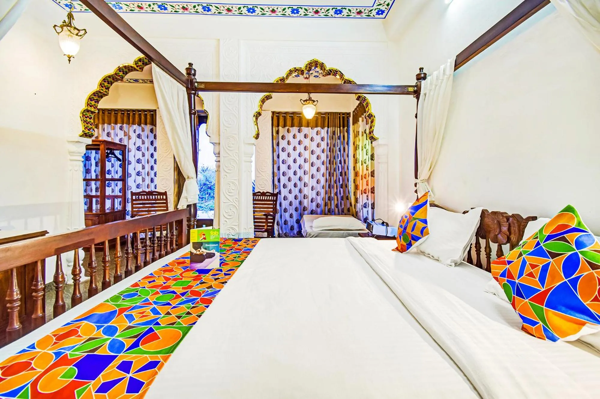 Bedroom in FabHotel Shree Villas