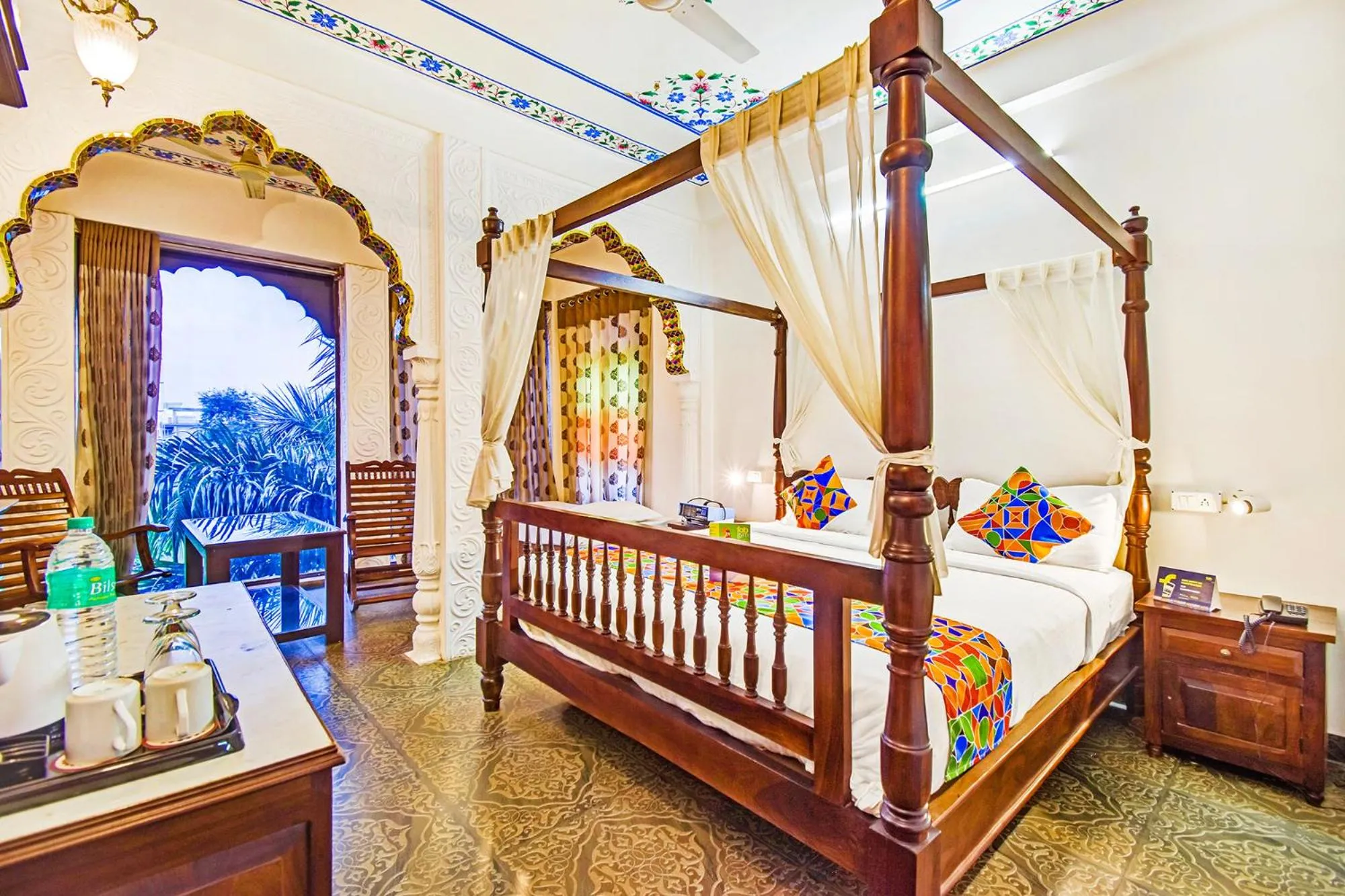 Bedroom in FabHotel Shree Villas