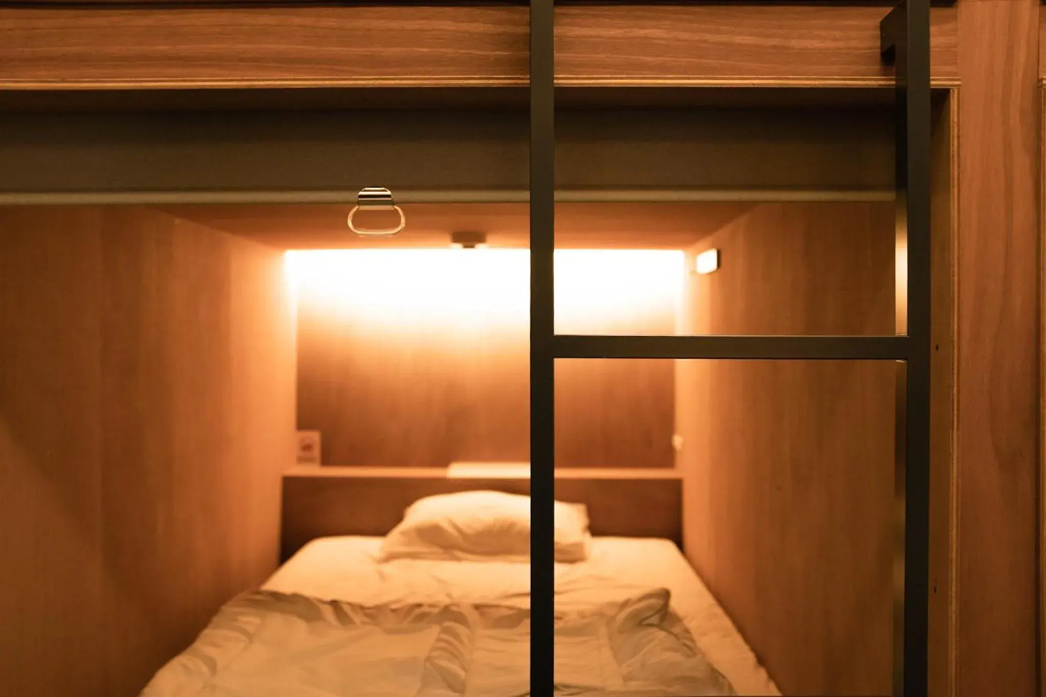 Bed in Guesthouse Sunline Beppu Bed in Guesthouse Sunline Beppu