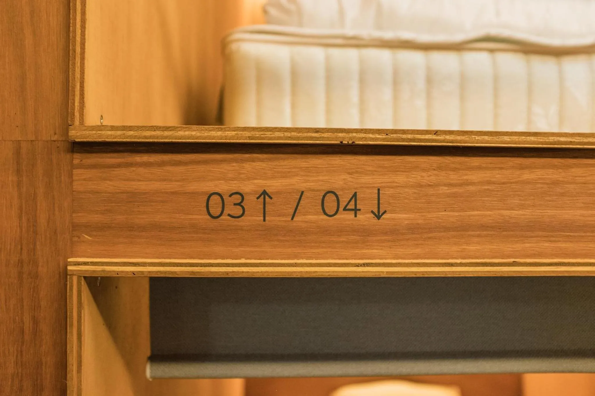 Bed in Guesthouse Sunline Beppu