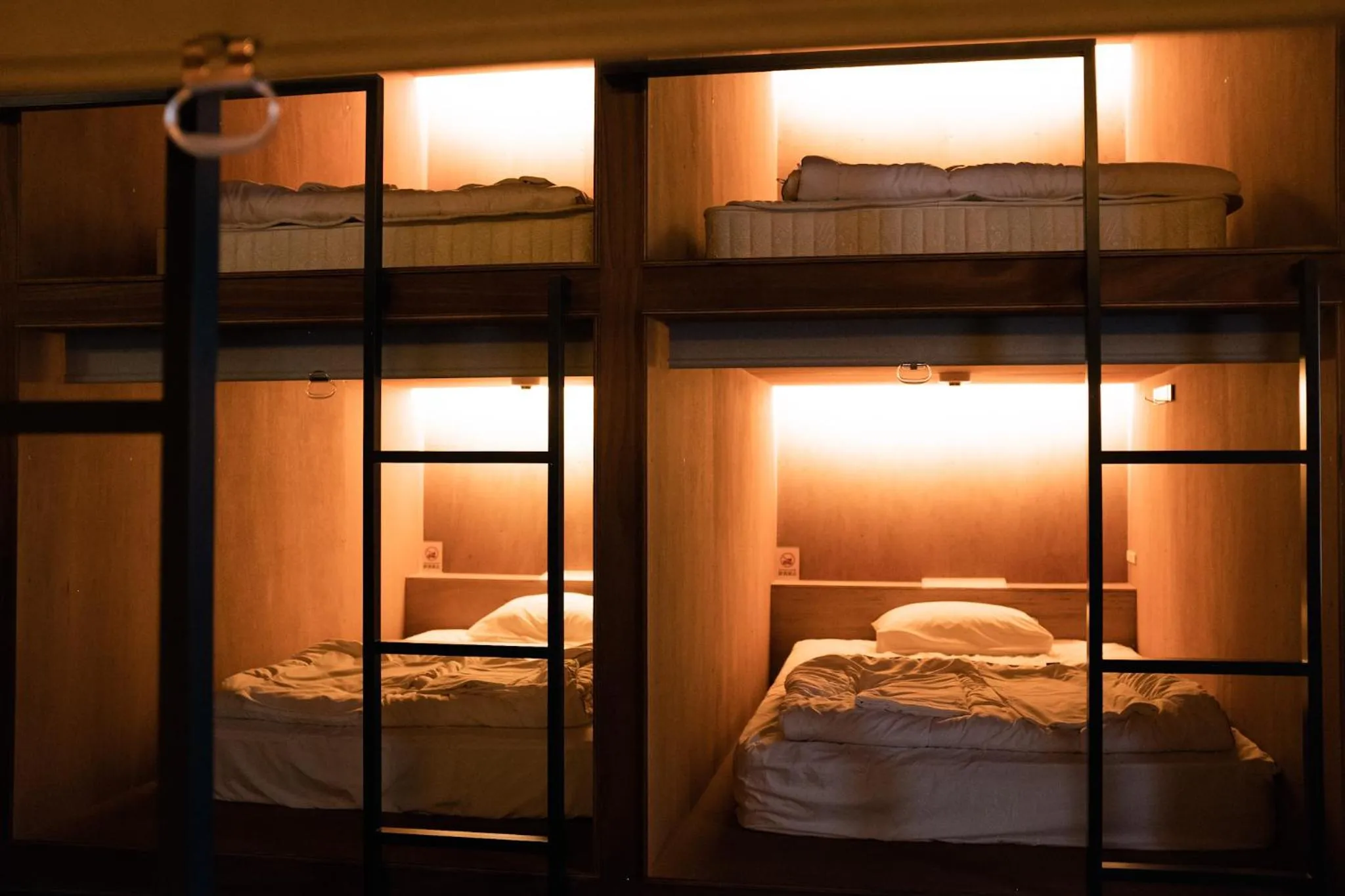 Bed in Guesthouse Sunline Beppu