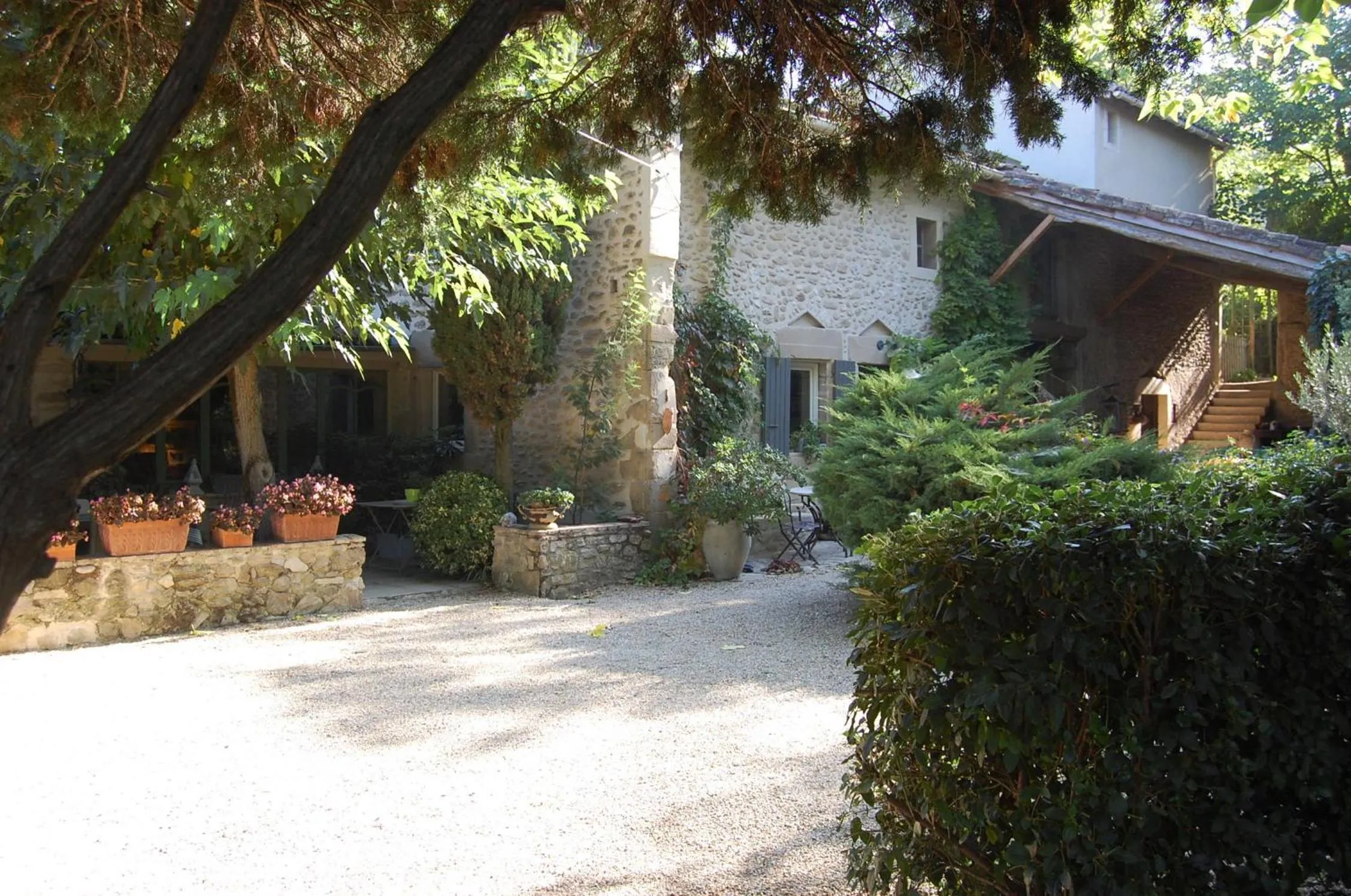 Facade/entrance in Le Mas des Clots