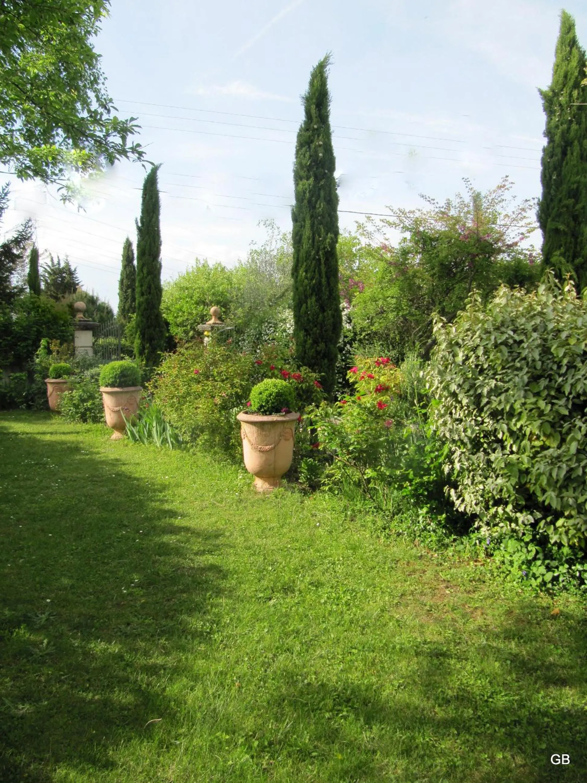 Garden in Le Mas des Clots