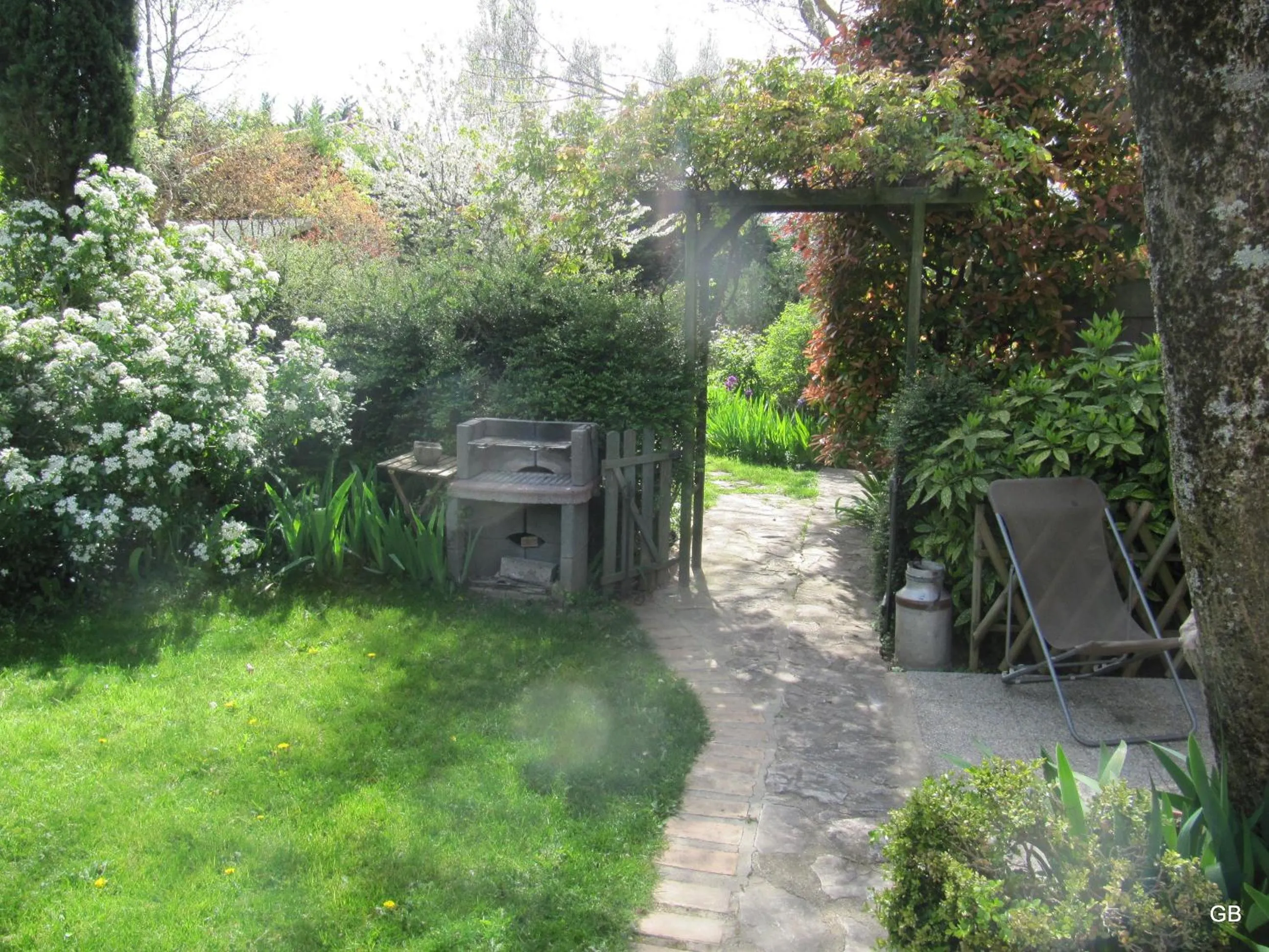 Garden in Le Mas des Clots