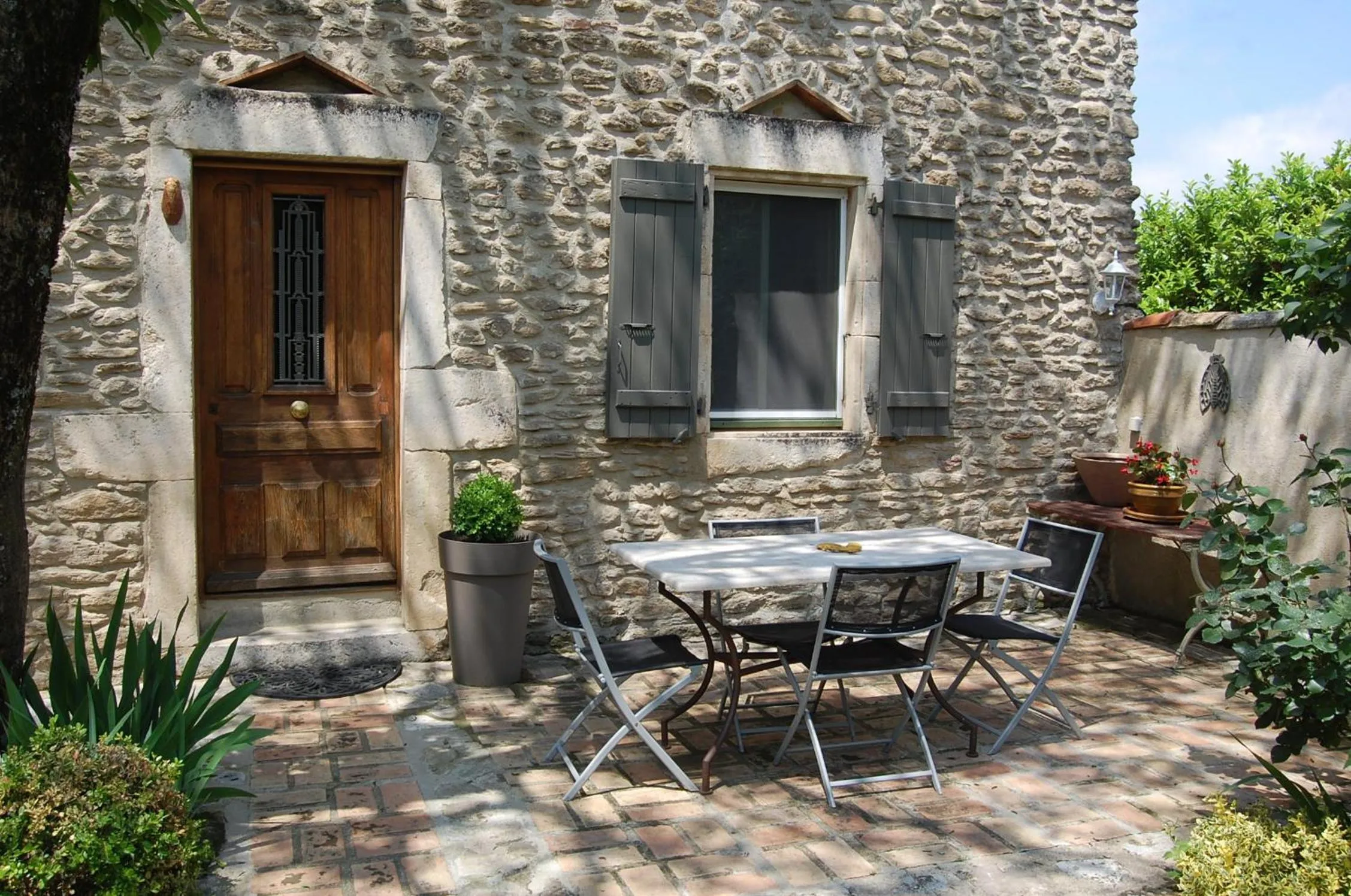 Patio in Le Mas des Clots