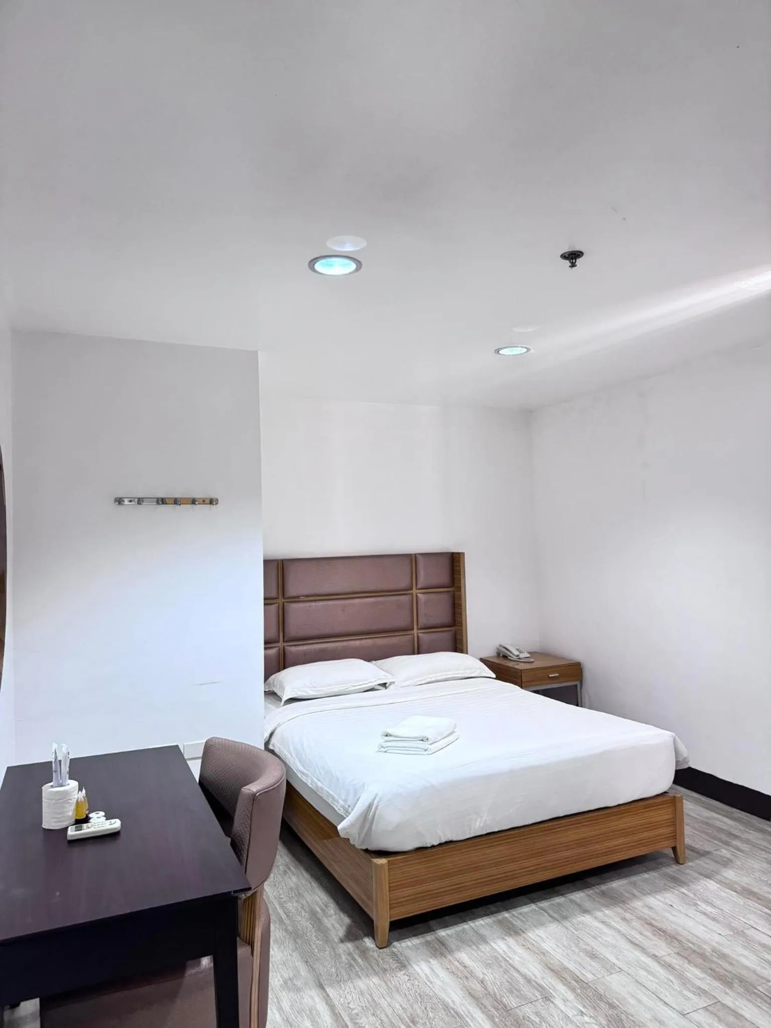 Bed in Jeamco Royal Hotel-Palawan