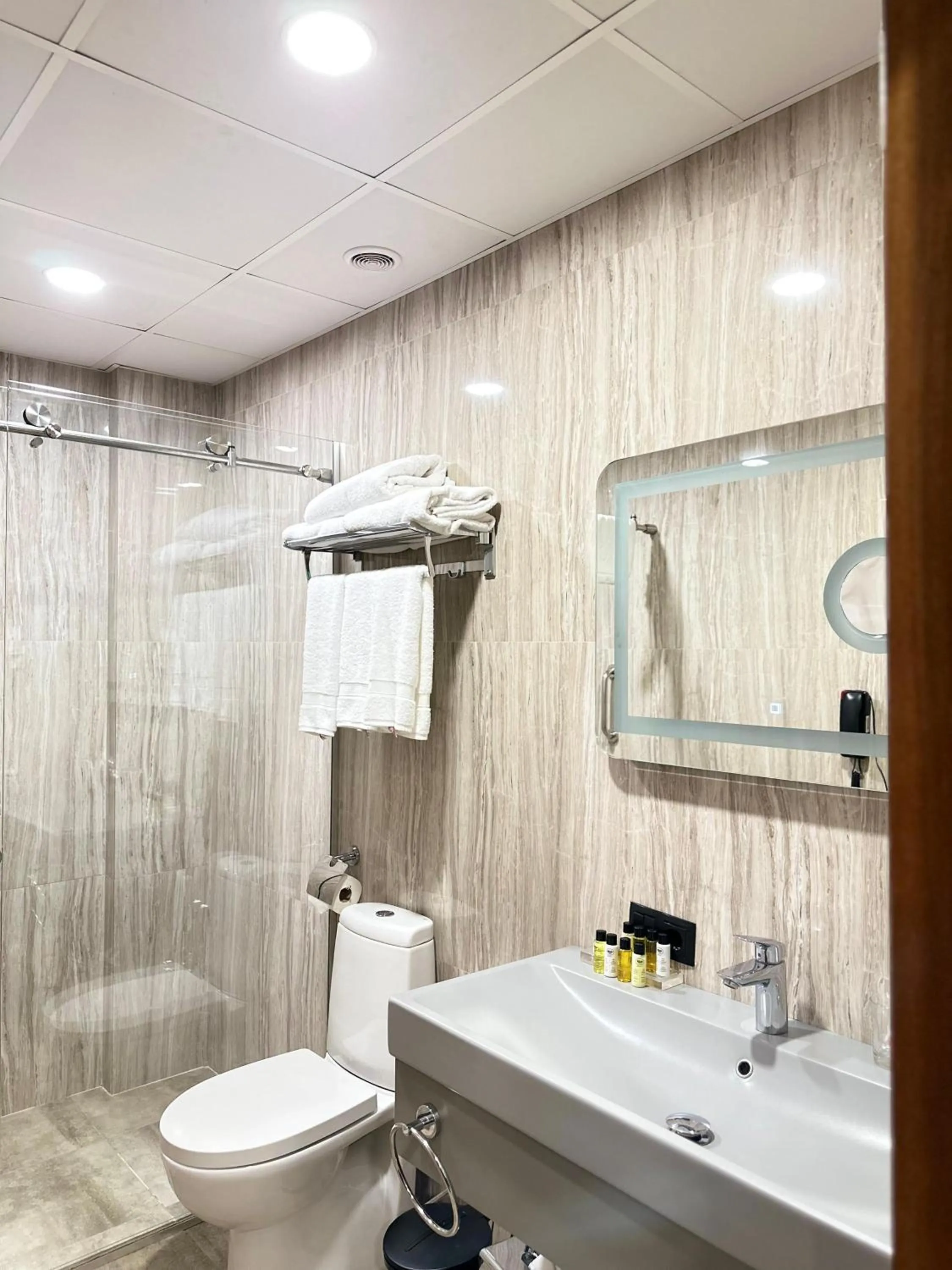 Shower in Best Western Tbilisi City Center