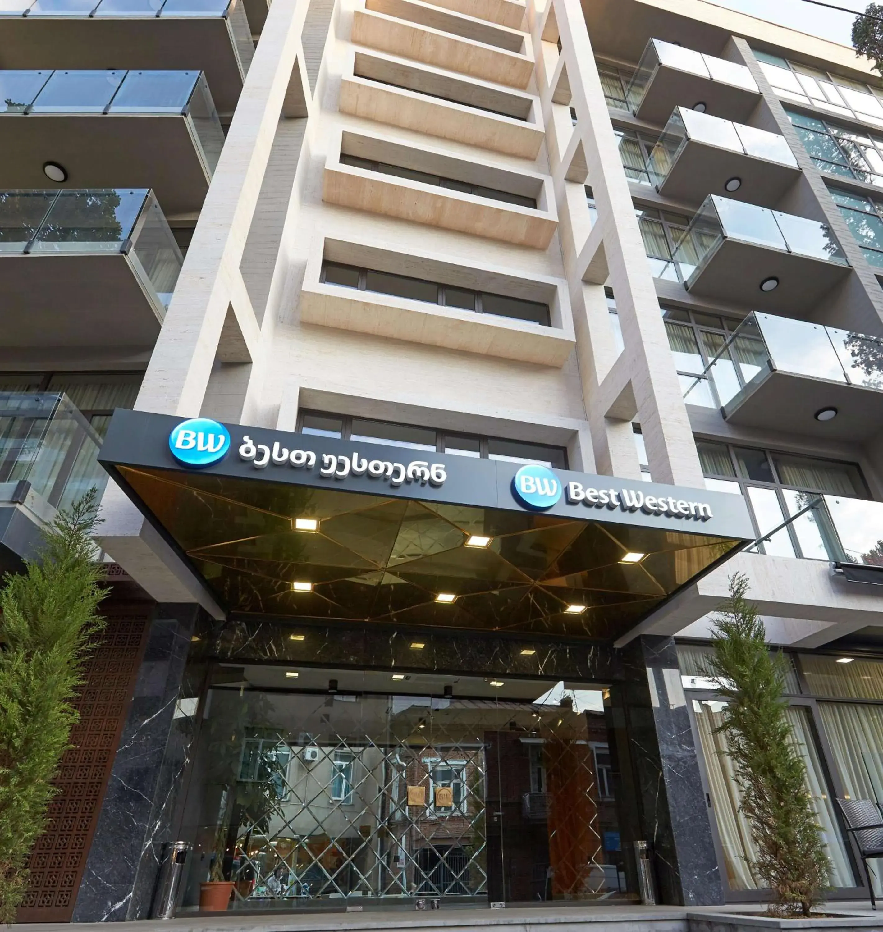Property building in Best Western Tbilisi City Center Property building in Best Western Tbilisi City Center