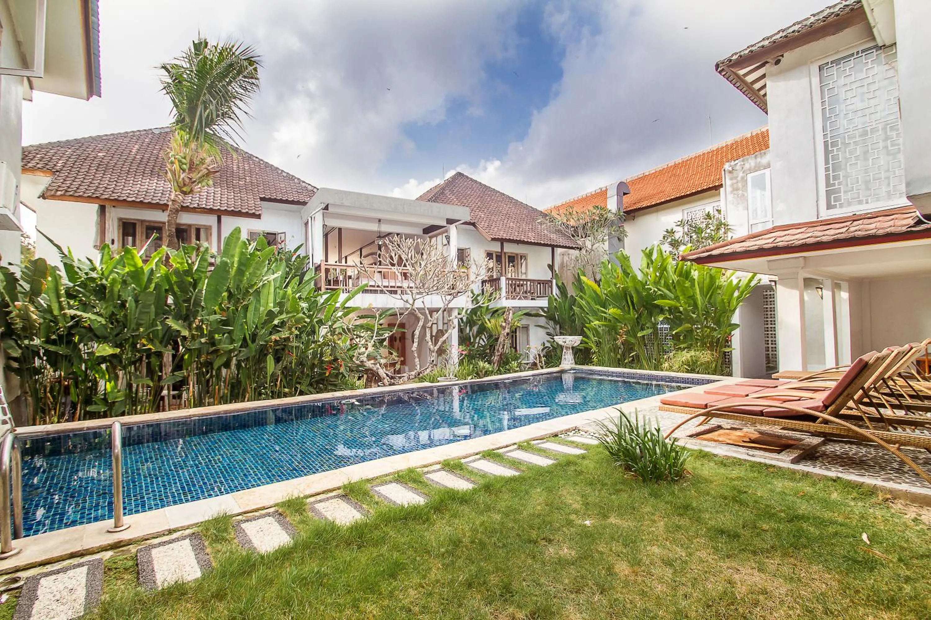 Patio in Abian Biu Mansion