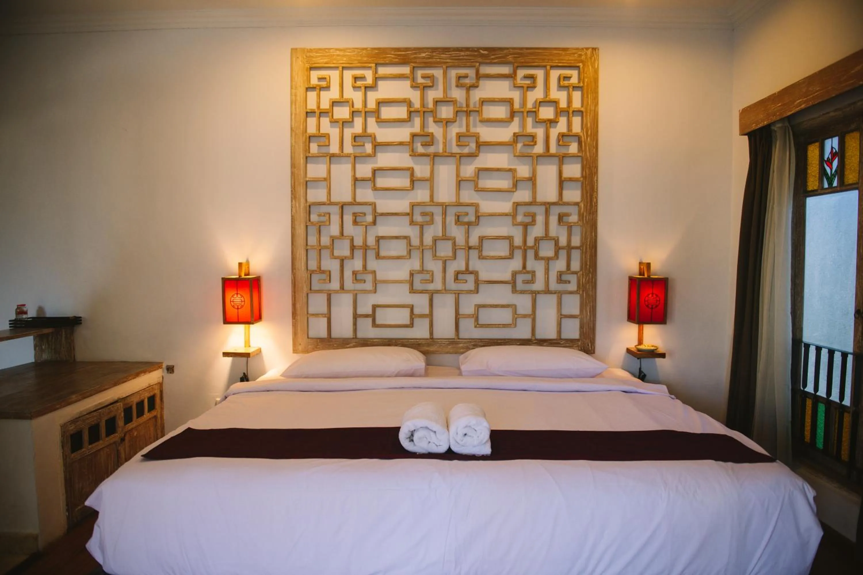 Bedroom, Bed in Abian Biu Mansion