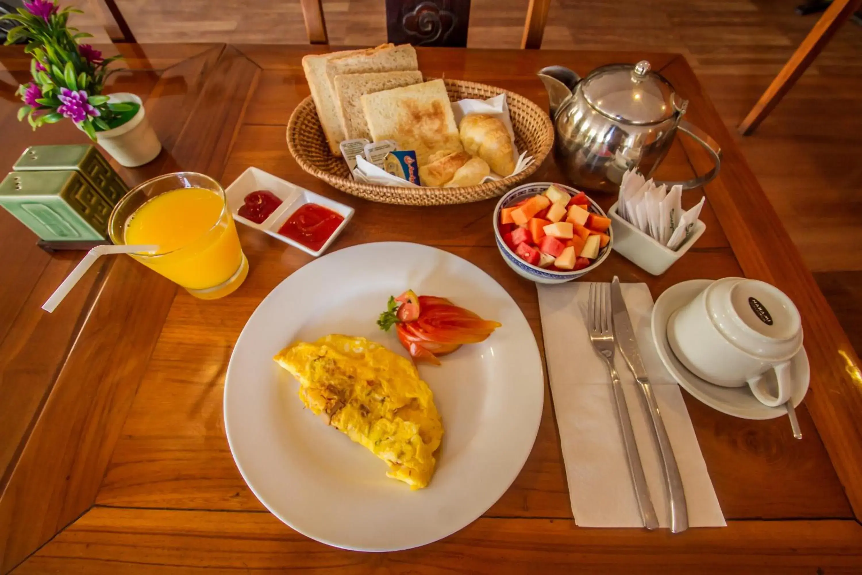 Food and drinks in Abian Biu Mansion Food and drinks in Abian Biu Mansion