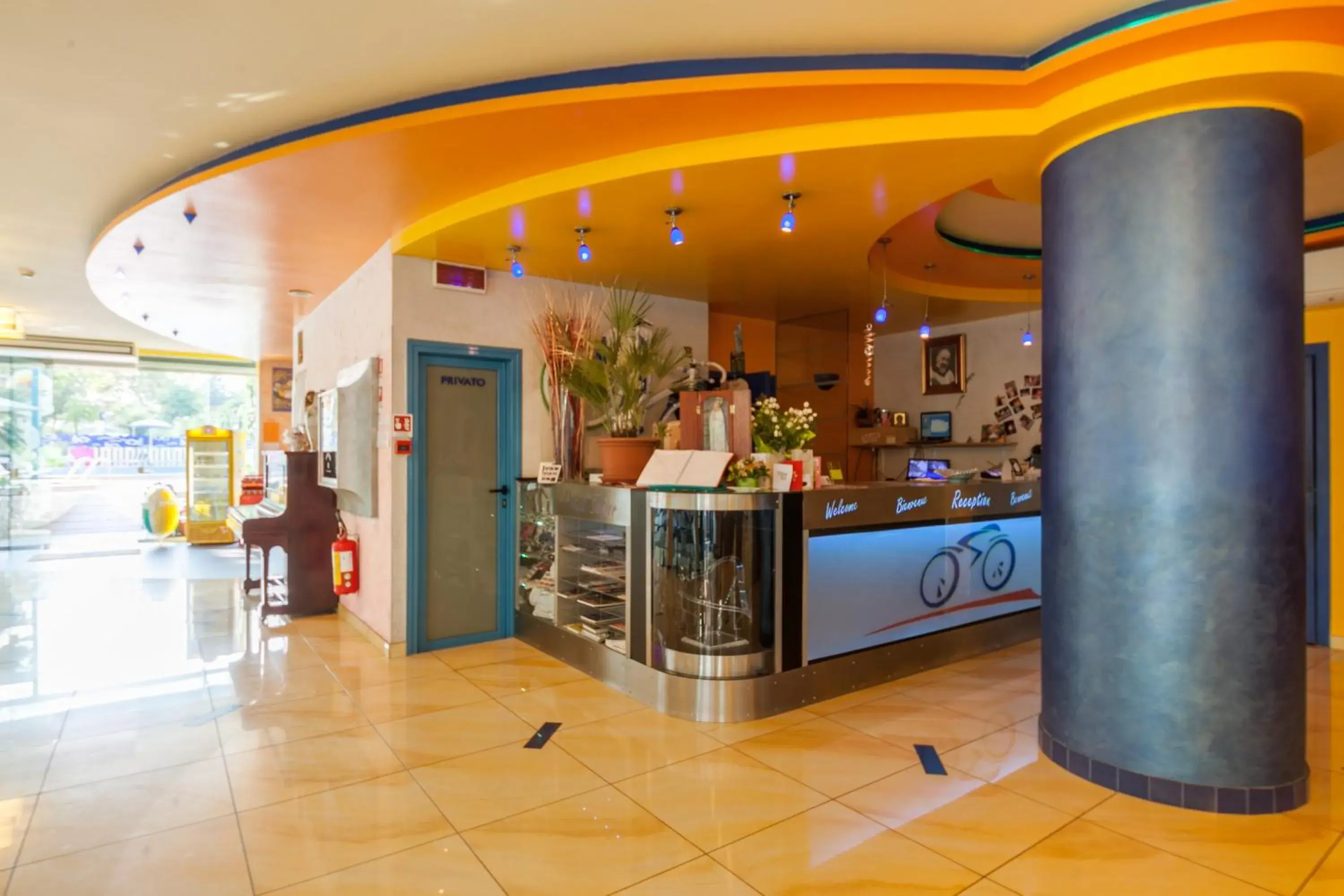 Lobby or reception in Hotel Senior