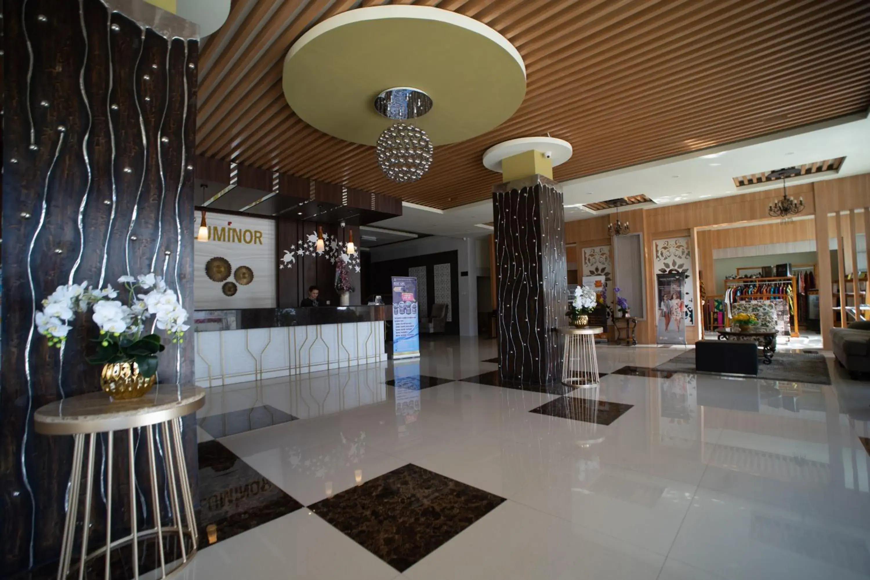 Lobby or reception in Luminor Hotel Banyuwangi By WH Lobby or reception in Luminor Hotel Banyuwangi By WH