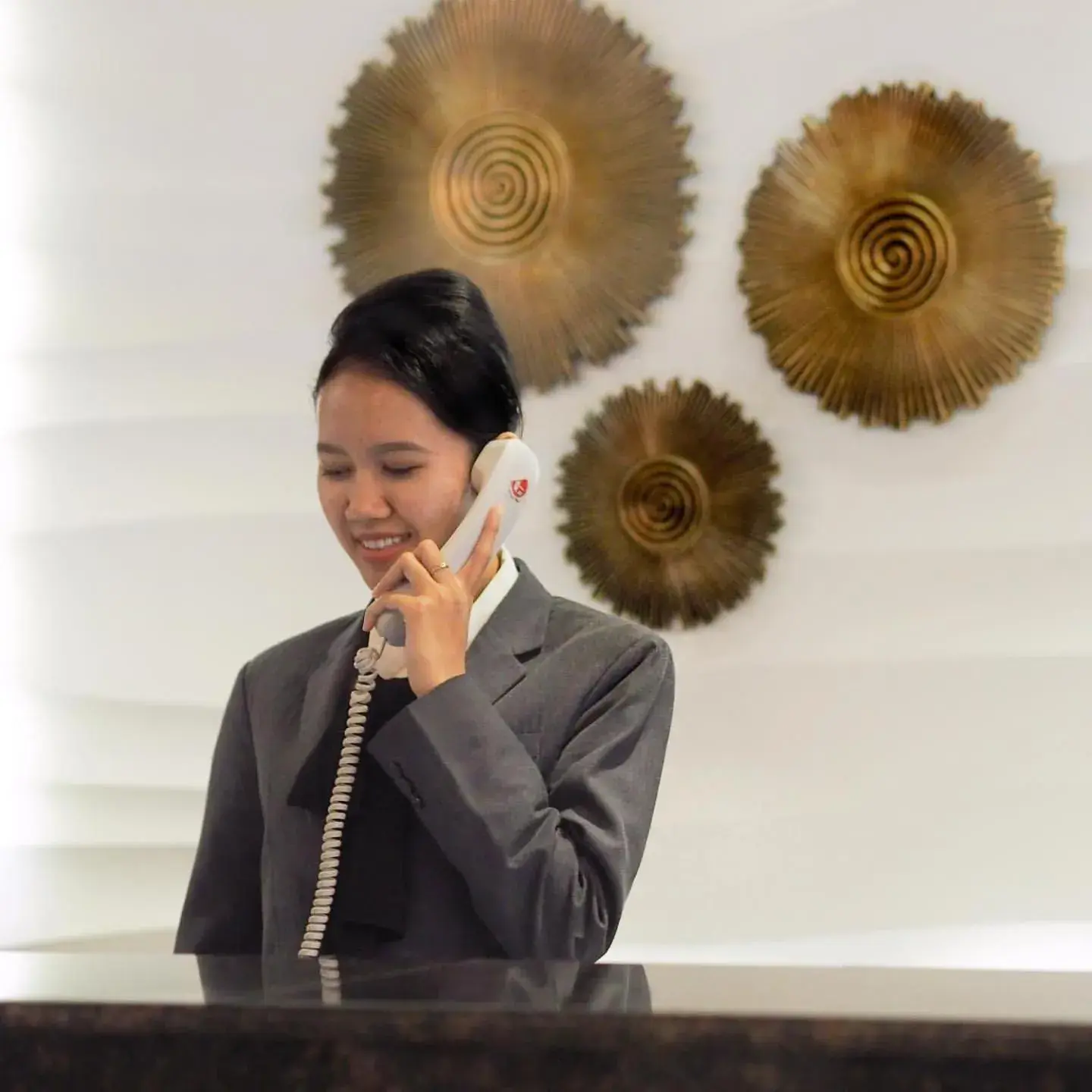 Lobby or reception in Luminor Hotel Banyuwangi By WH Lobby or reception in Luminor Hotel Banyuwangi By WH