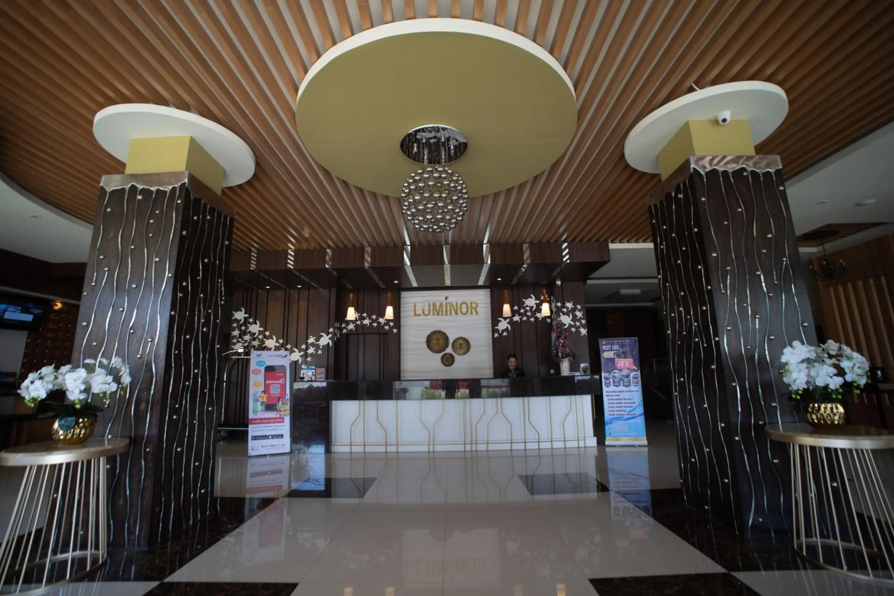 Lobby or reception in Luminor Hotel Banyuwangi By WH Lobby or reception in Luminor Hotel Banyuwangi By WH