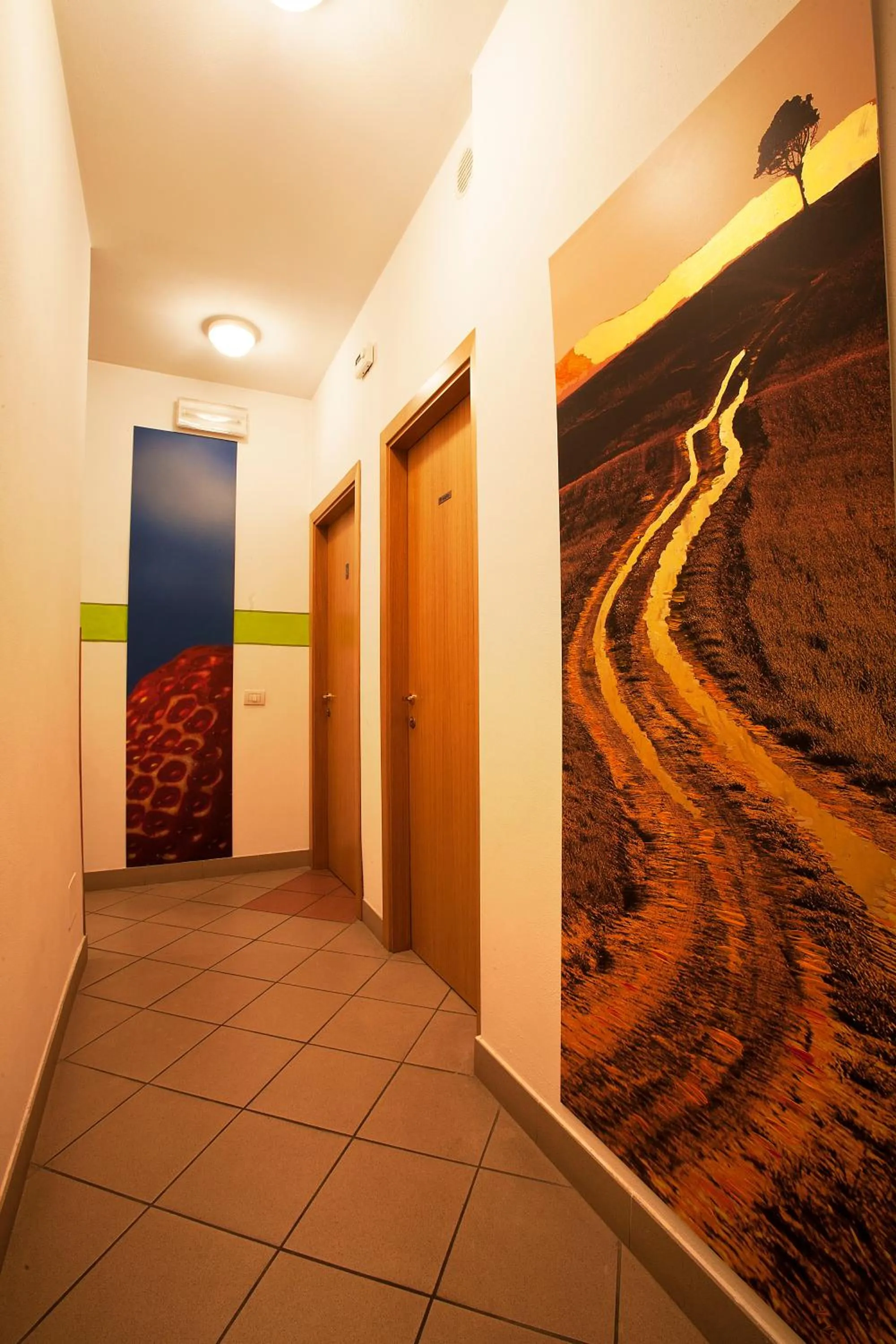 Decorative detail in B&B Le Lupe