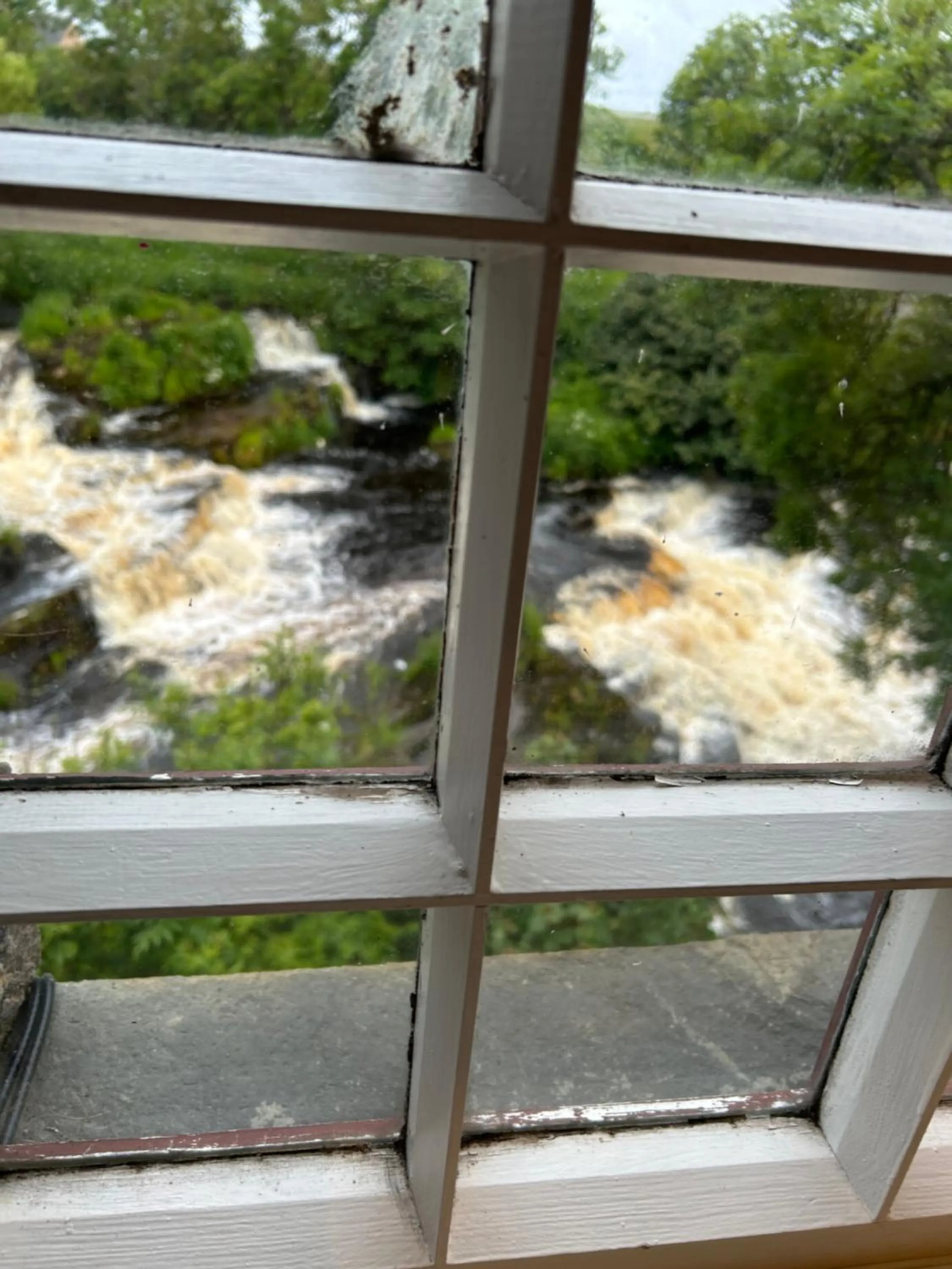 Natural landscape in Forss House