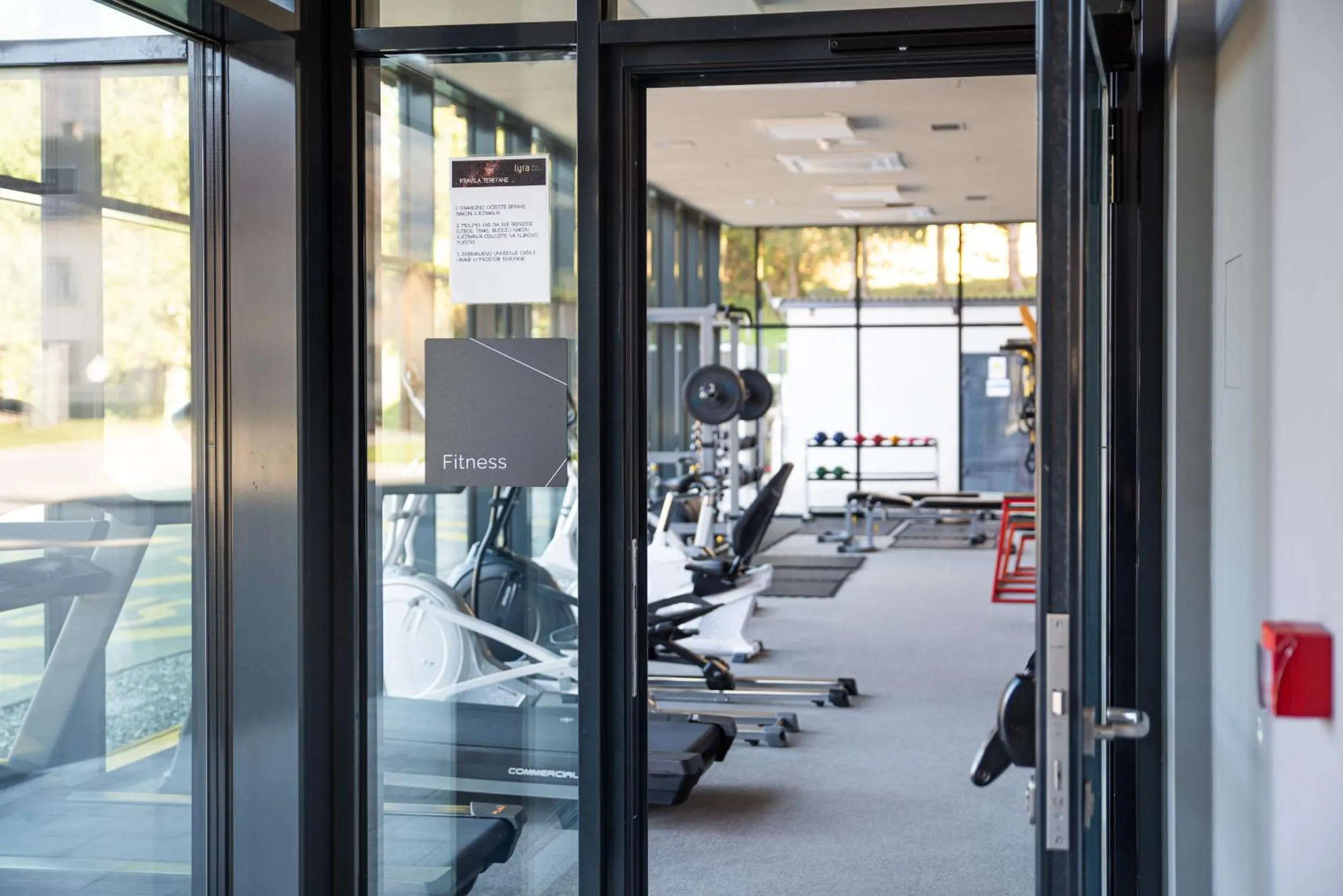 Fitness centre/facilities in Lyra Hotel Plitvice