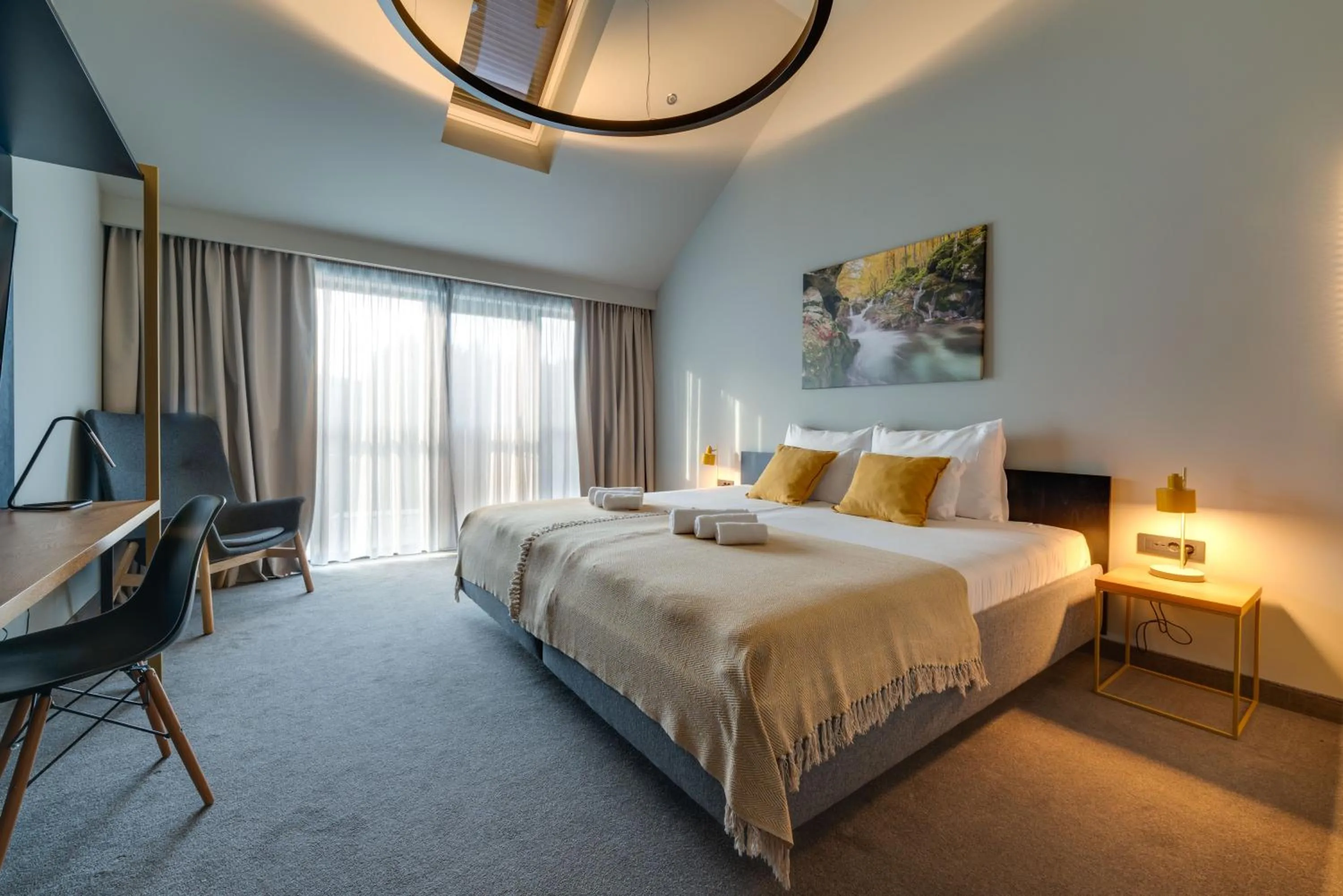 Bedroom, Bed in Lyra Hotel Plitvice