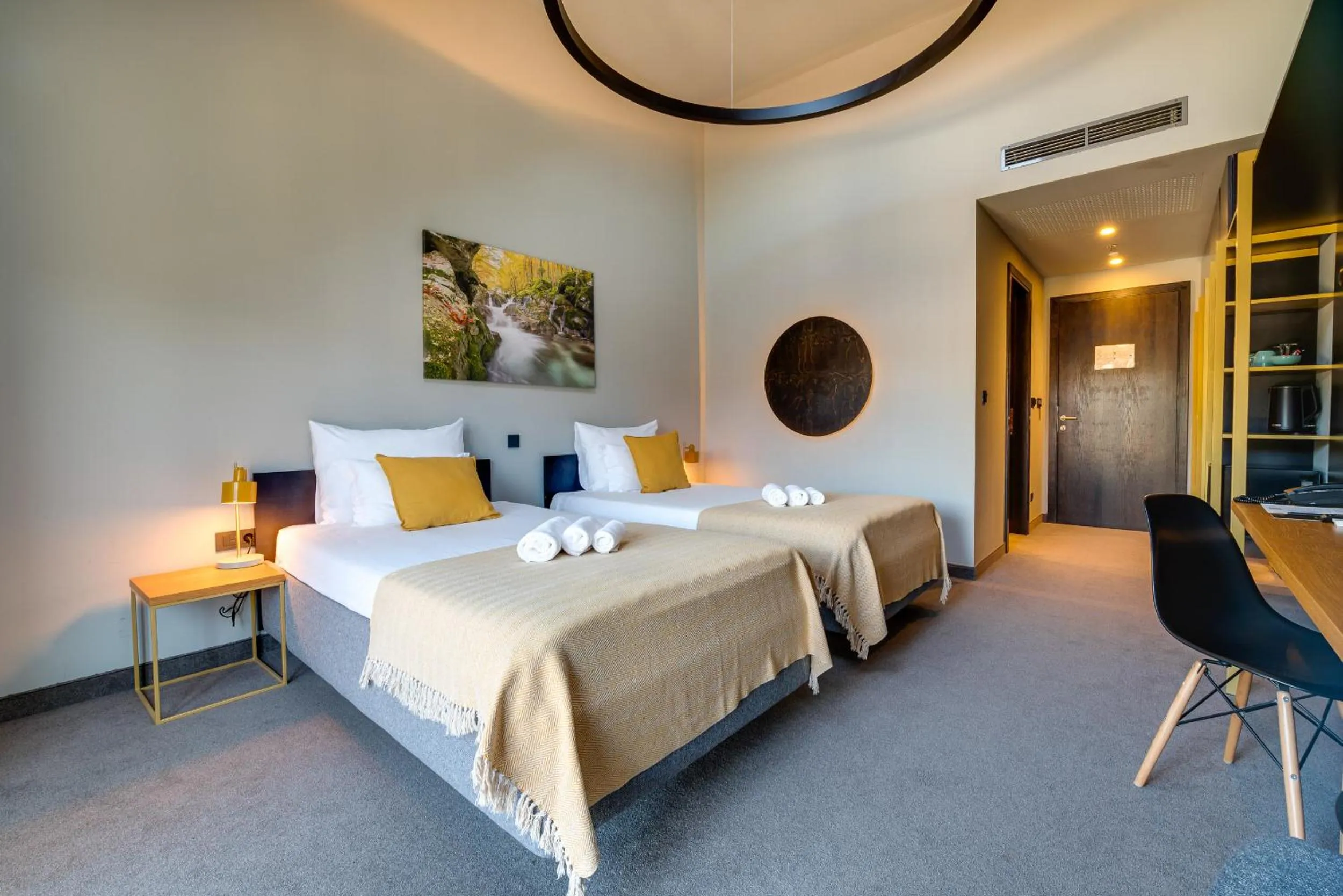 Bed in Lyra Hotel Plitvice