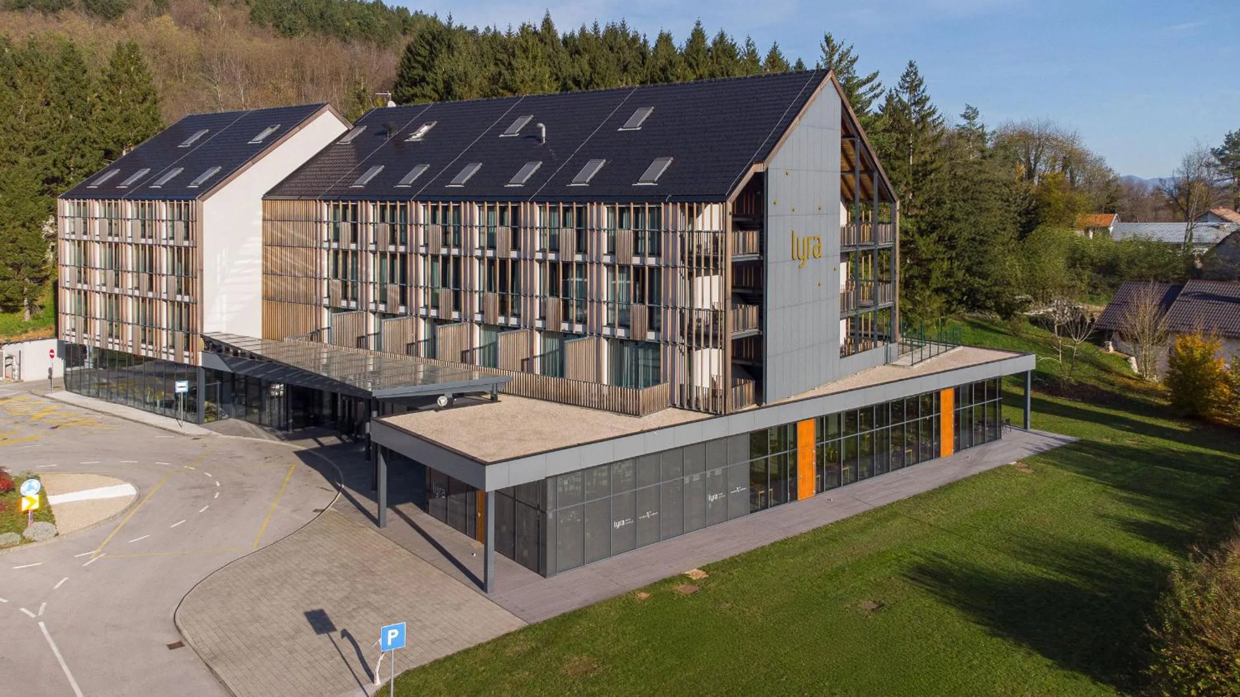 Property building in Lyra Hotel Plitvice