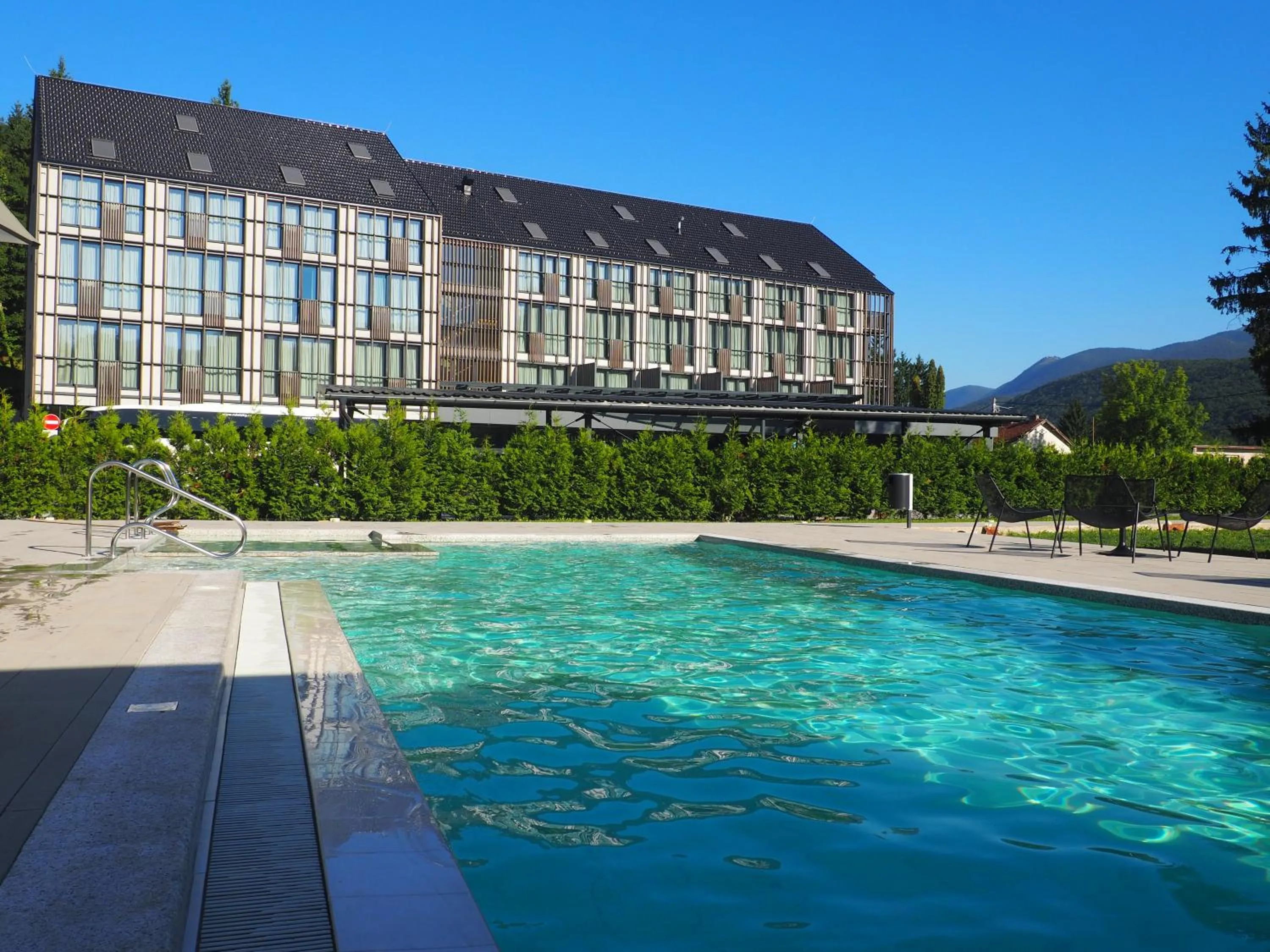 Swimming pool in Lyra Hotel Plitvice