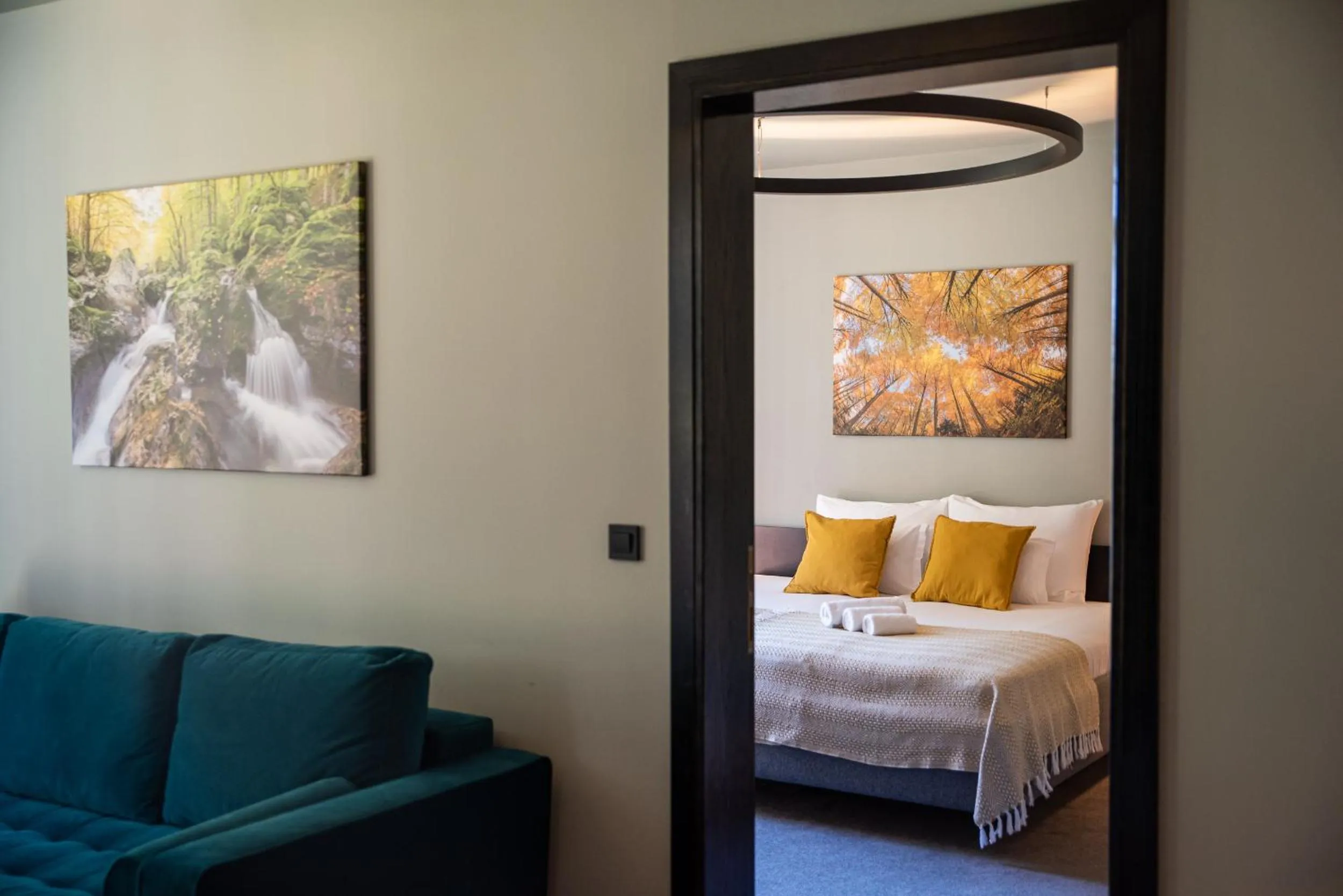 Bedroom, Bed in Lyra Hotel Plitvice