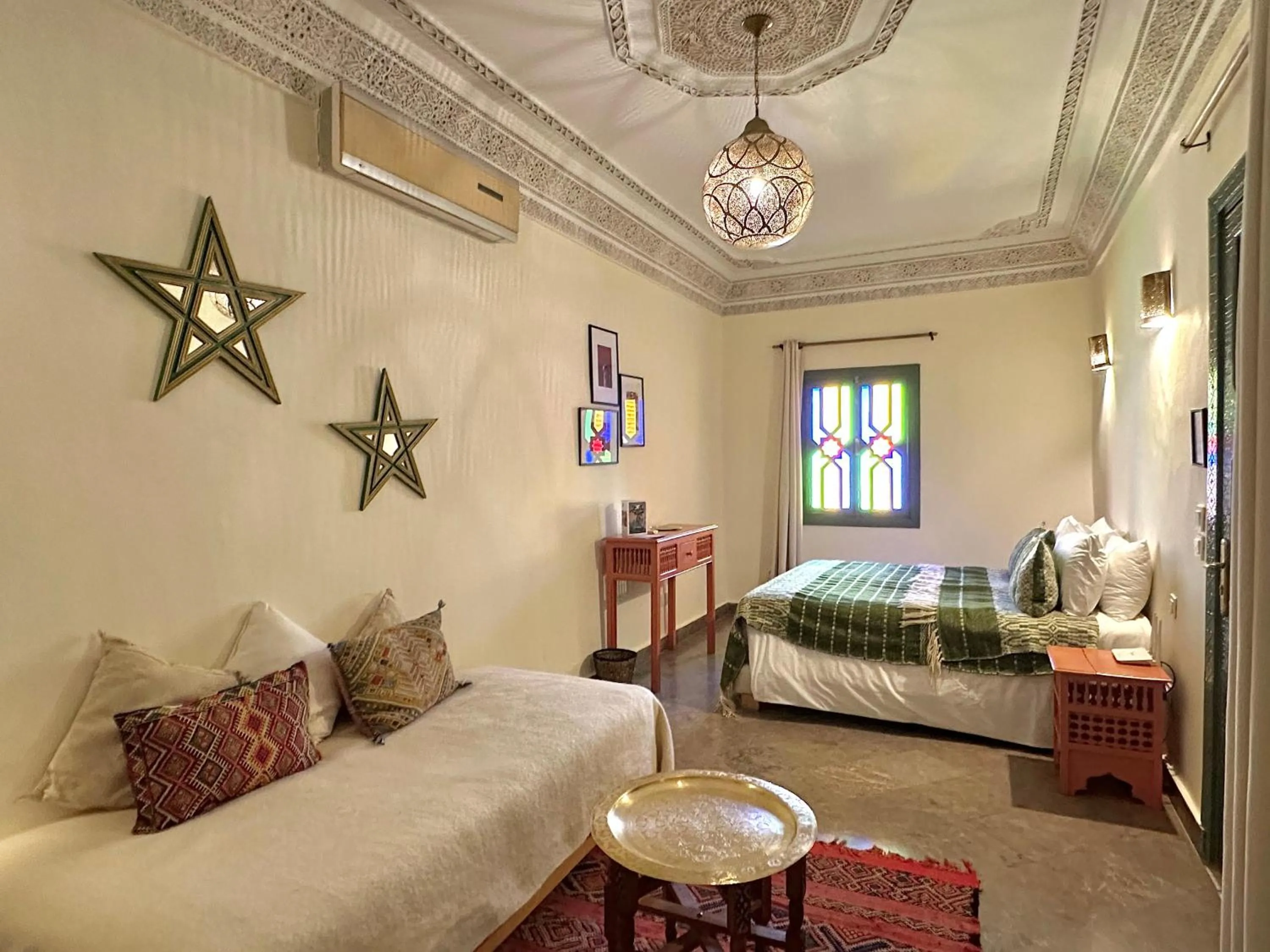 Bed in Riad Ksar Fawz & Spa