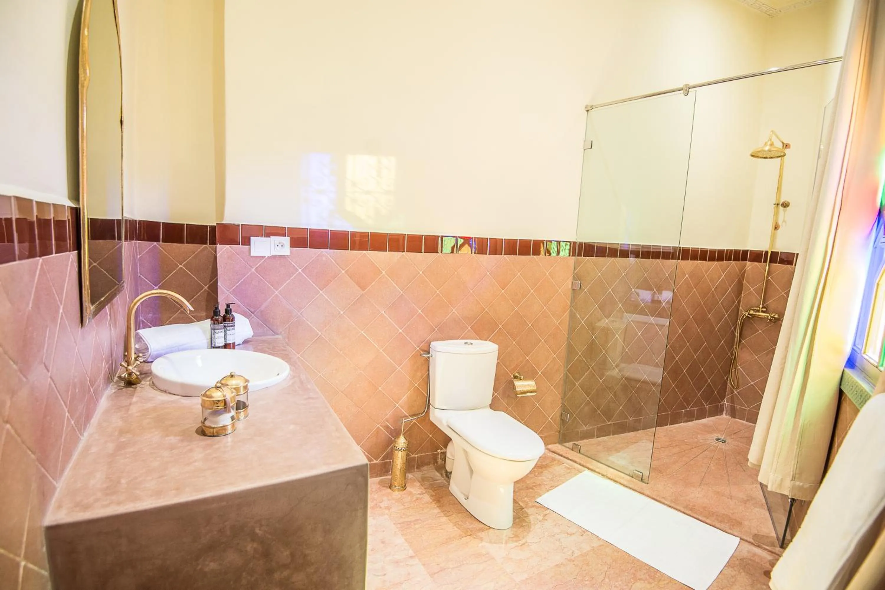 Bathroom in Riad Ksar Fawz & Spa